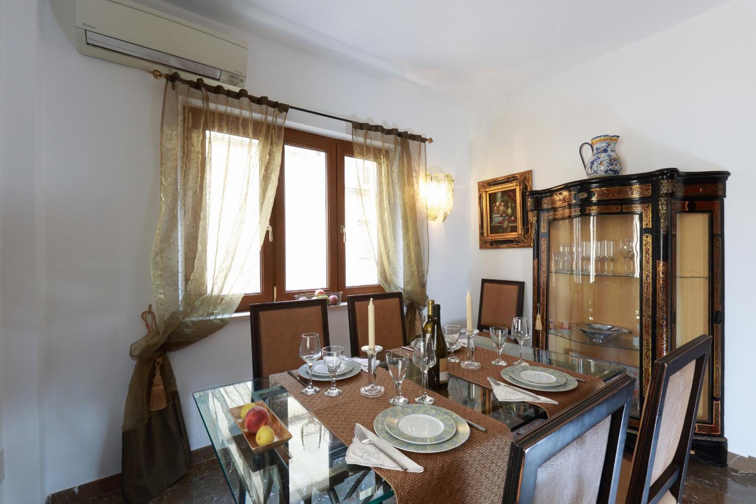 Luxury Villa Taormina city center, terrace with views view 4