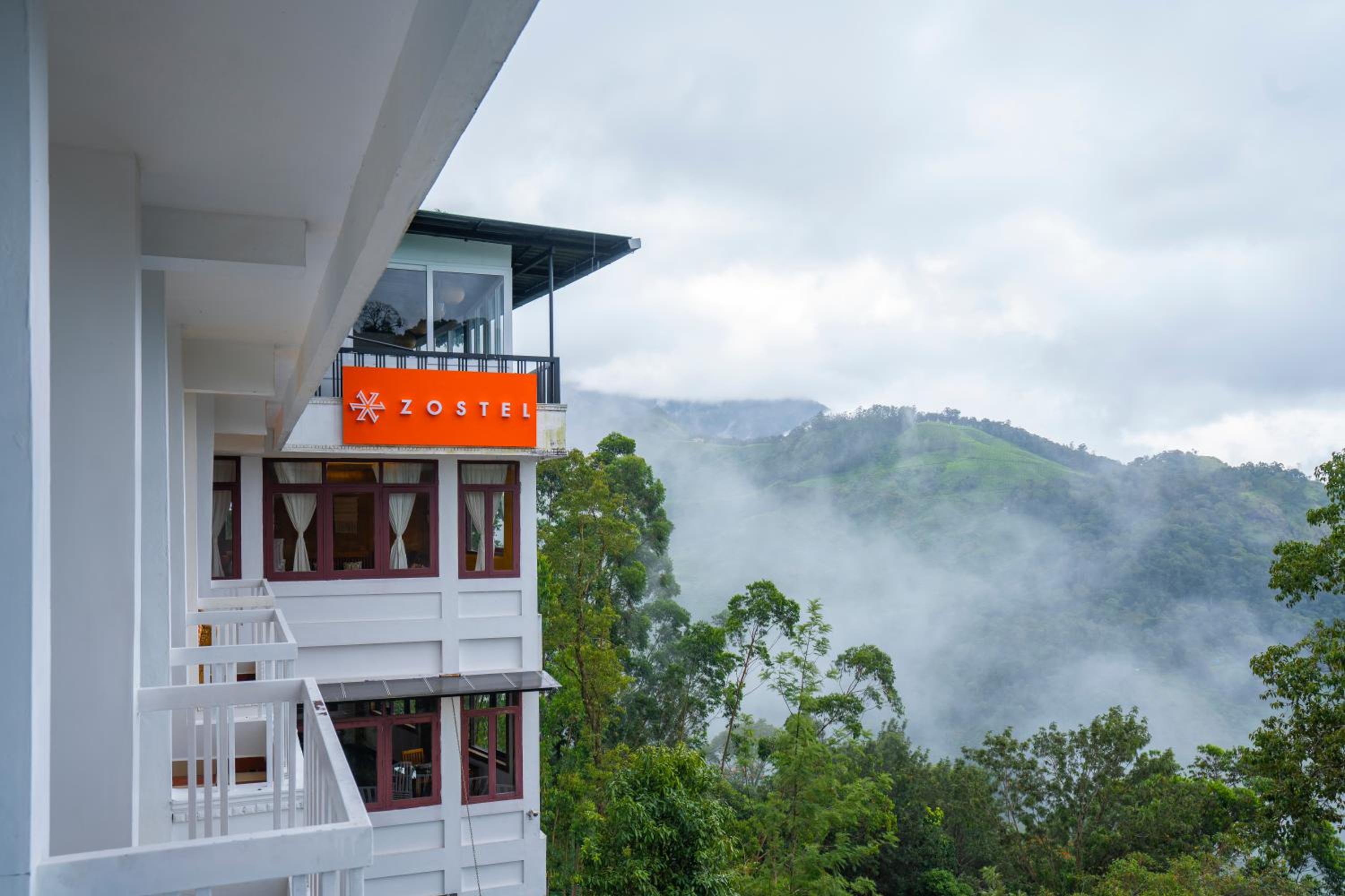 Zostel Munnar view 2