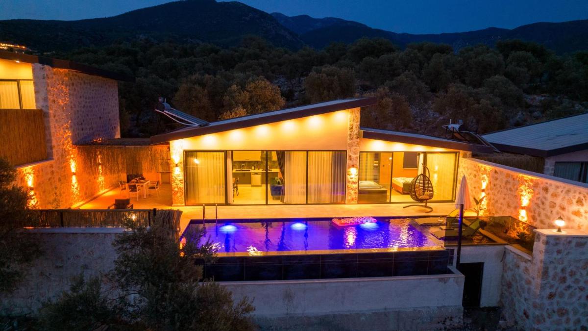 Nez - 1 Bedroom with jacuzzi in Kalkan Çayköy view 3