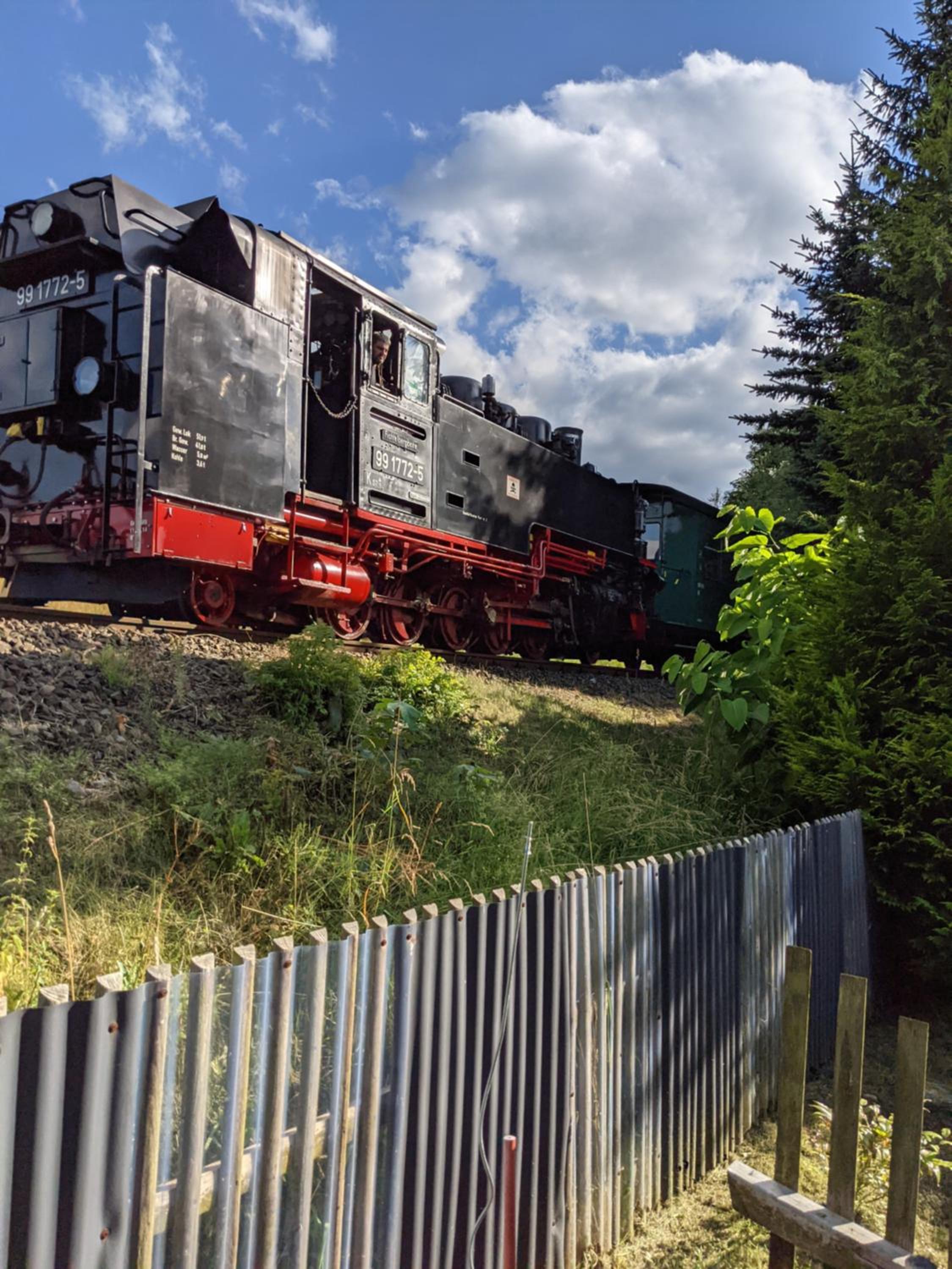Ferienhaus an der Fichtelbergbahn
