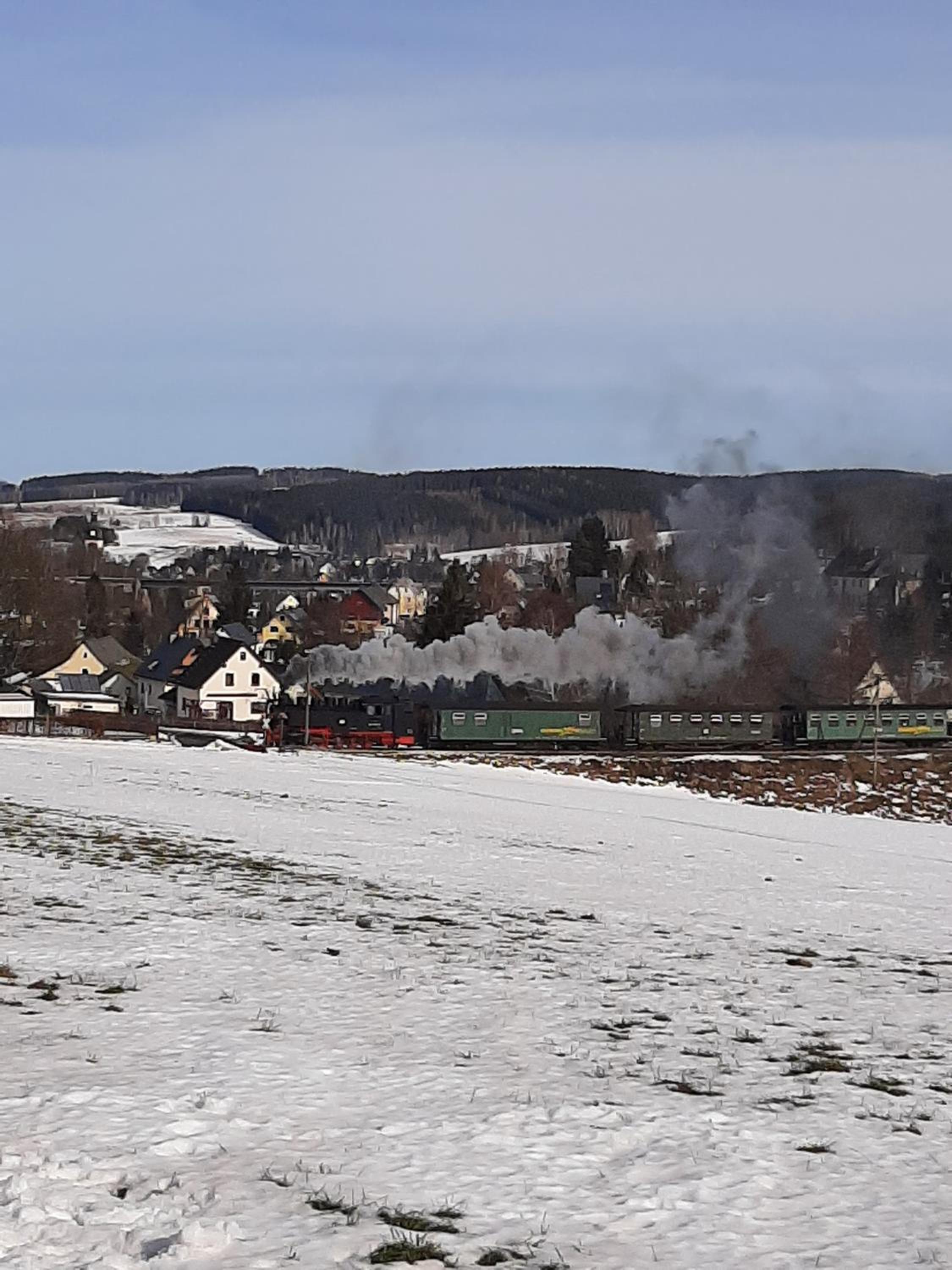 Ferienhaus an der Fichtelbergbahn