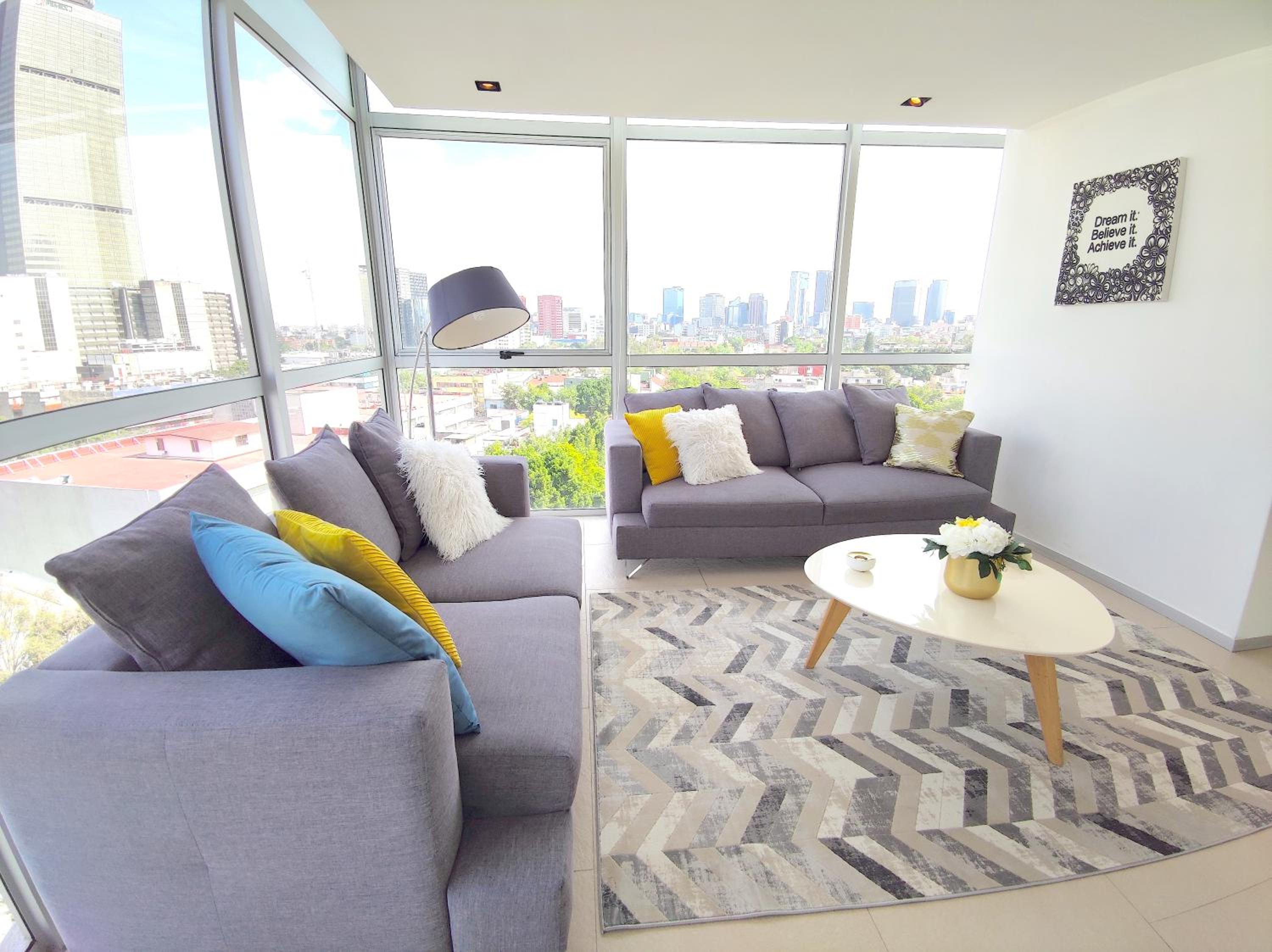 Aurora MaiaHome-2BD Amazing view in Polanco -Pool Gym SPA photo 2
