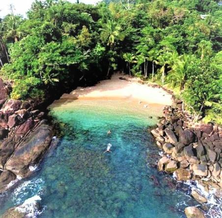 Apto 2 Novo com Varanda Gourmet, Piscina, Sauna e Sala Jogos - UBATUBA