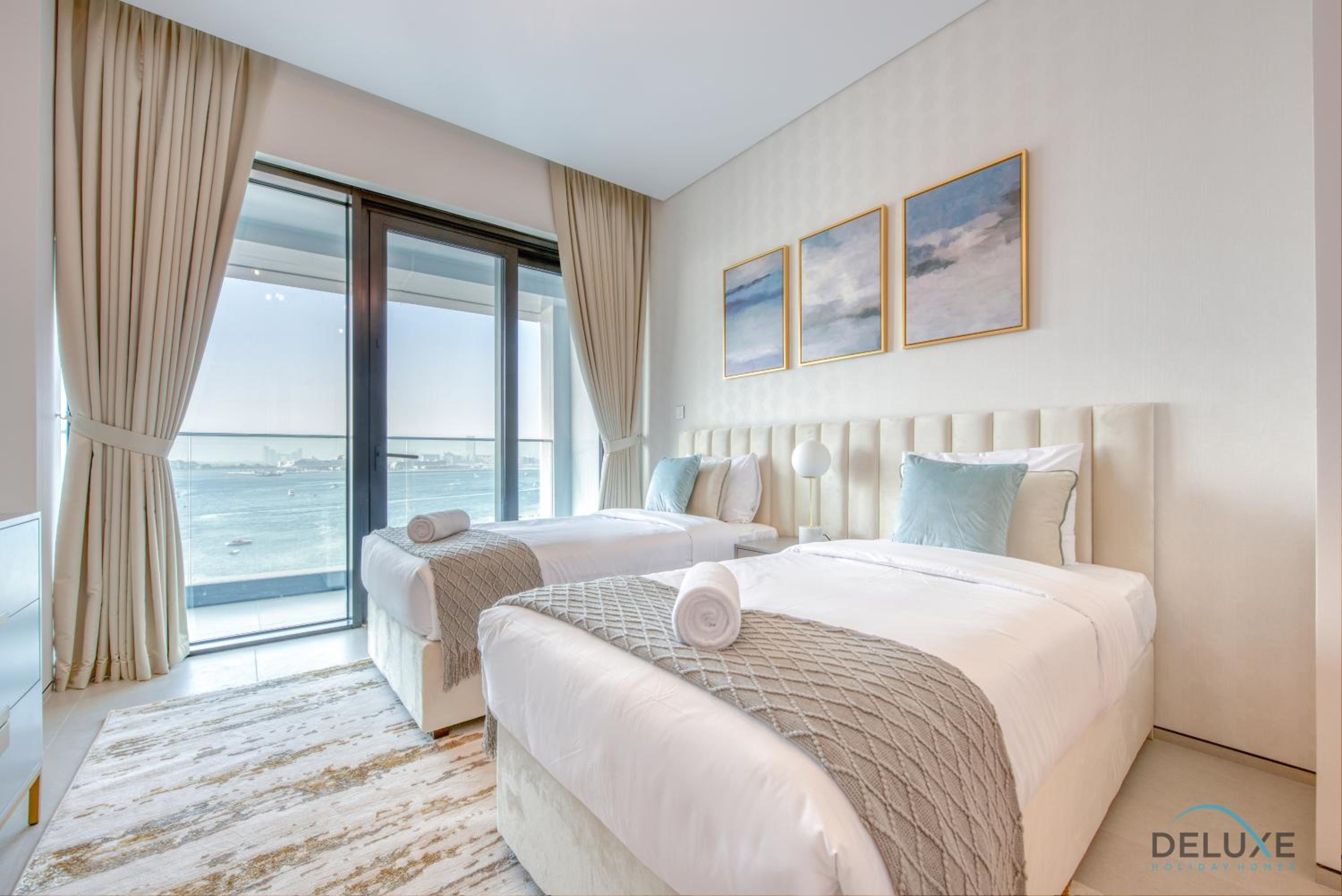 Pristine 2BR with Assistants Room at The Address Residences in JBR by Deluxe Holiday Homes