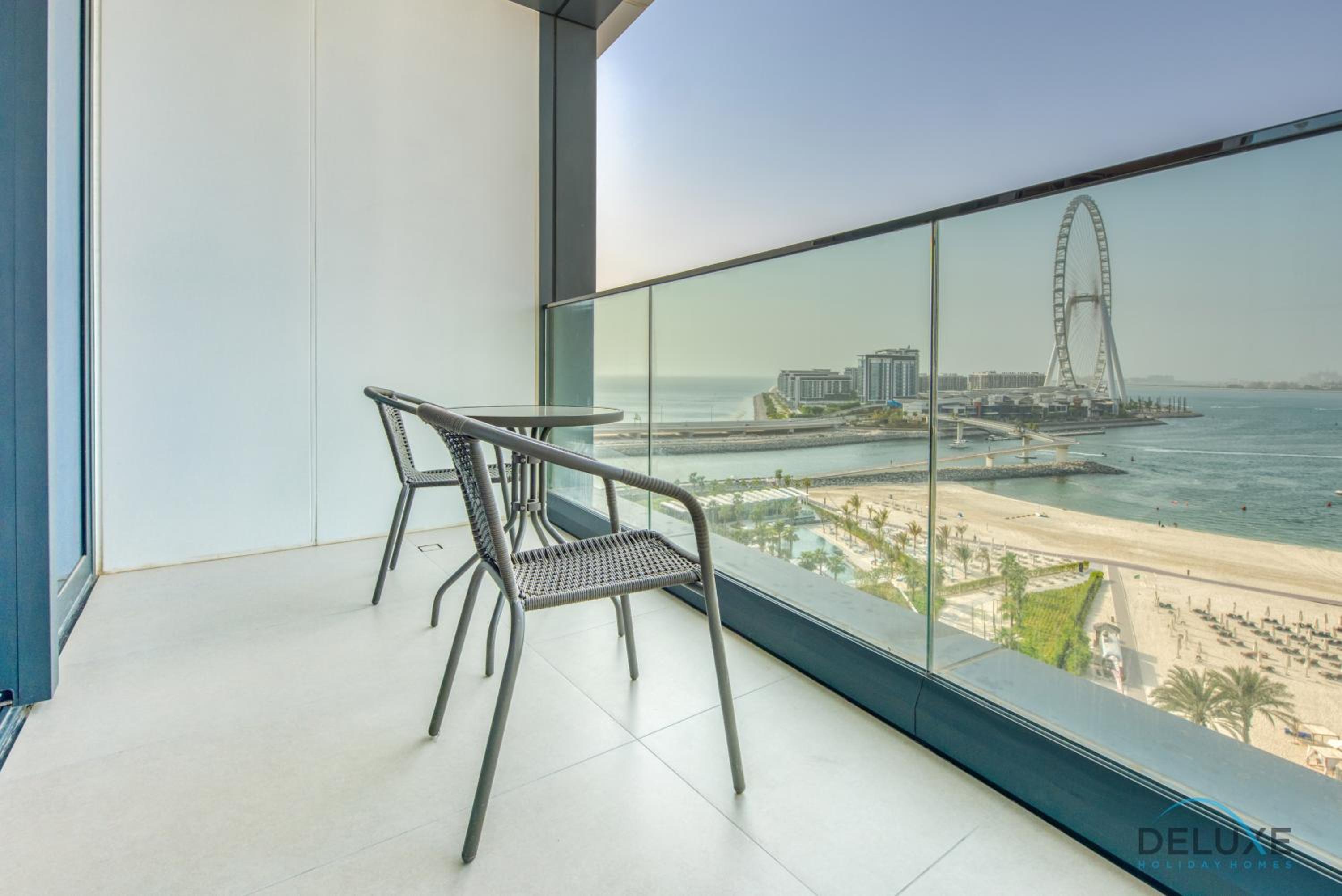 Pristine 2BR with Assistants Room at The Address Residences in JBR by Deluxe Holiday Homes