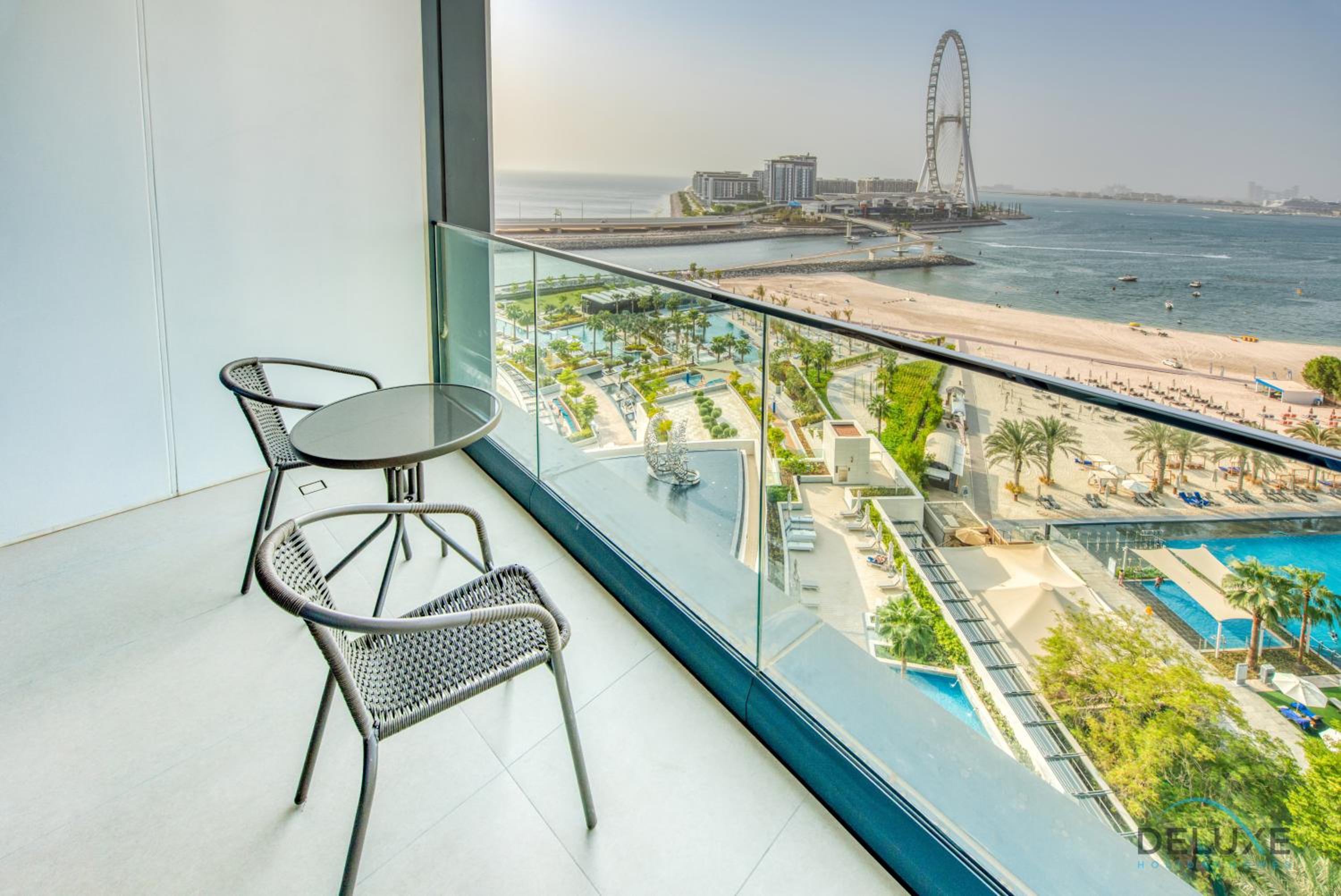 Pristine 2BR with Assistants Room at The Address Residences in JBR by Deluxe Holiday Homes