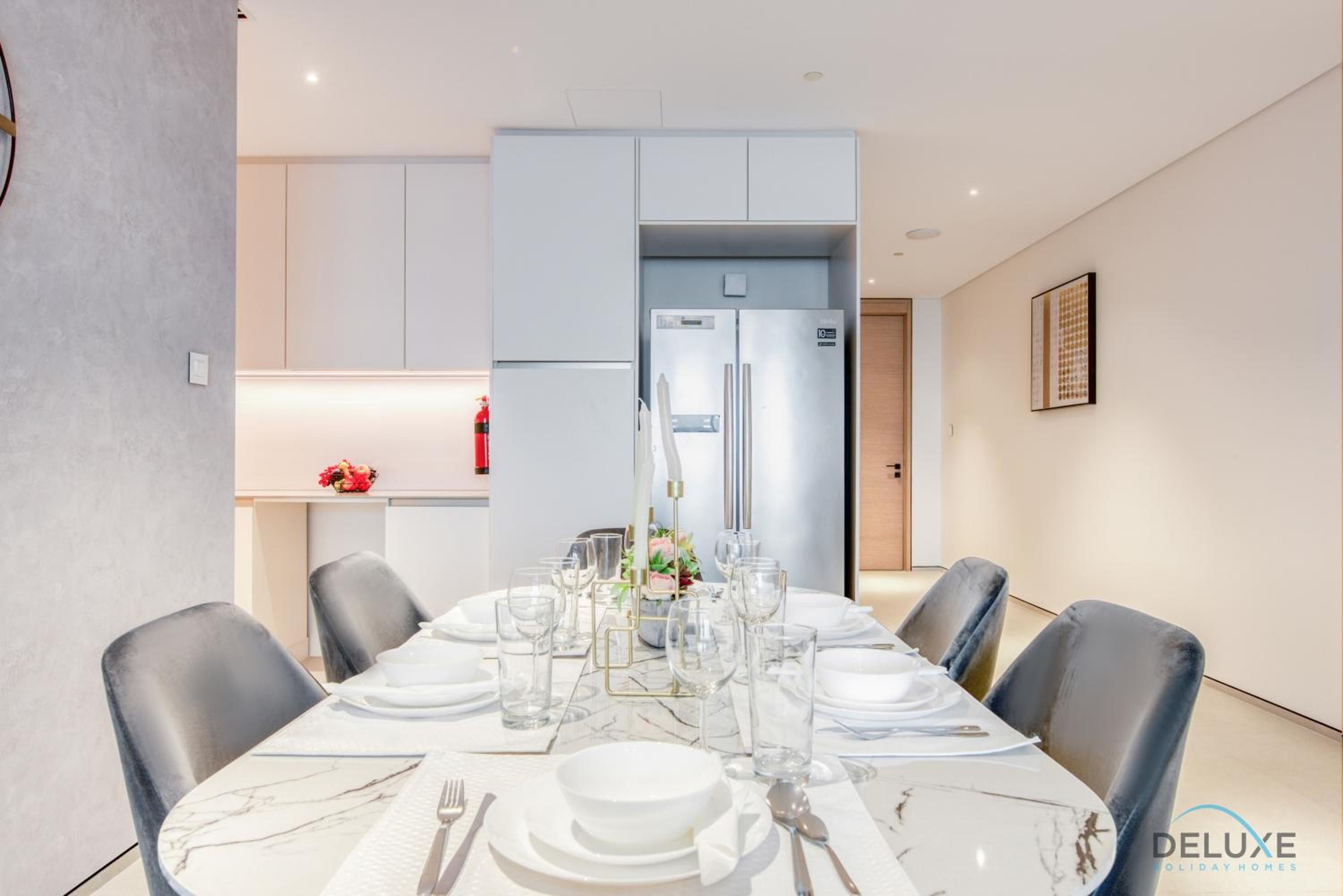 Pristine 2BR with Assistants Room at The Address Residences in JBR by Deluxe Holiday Homes