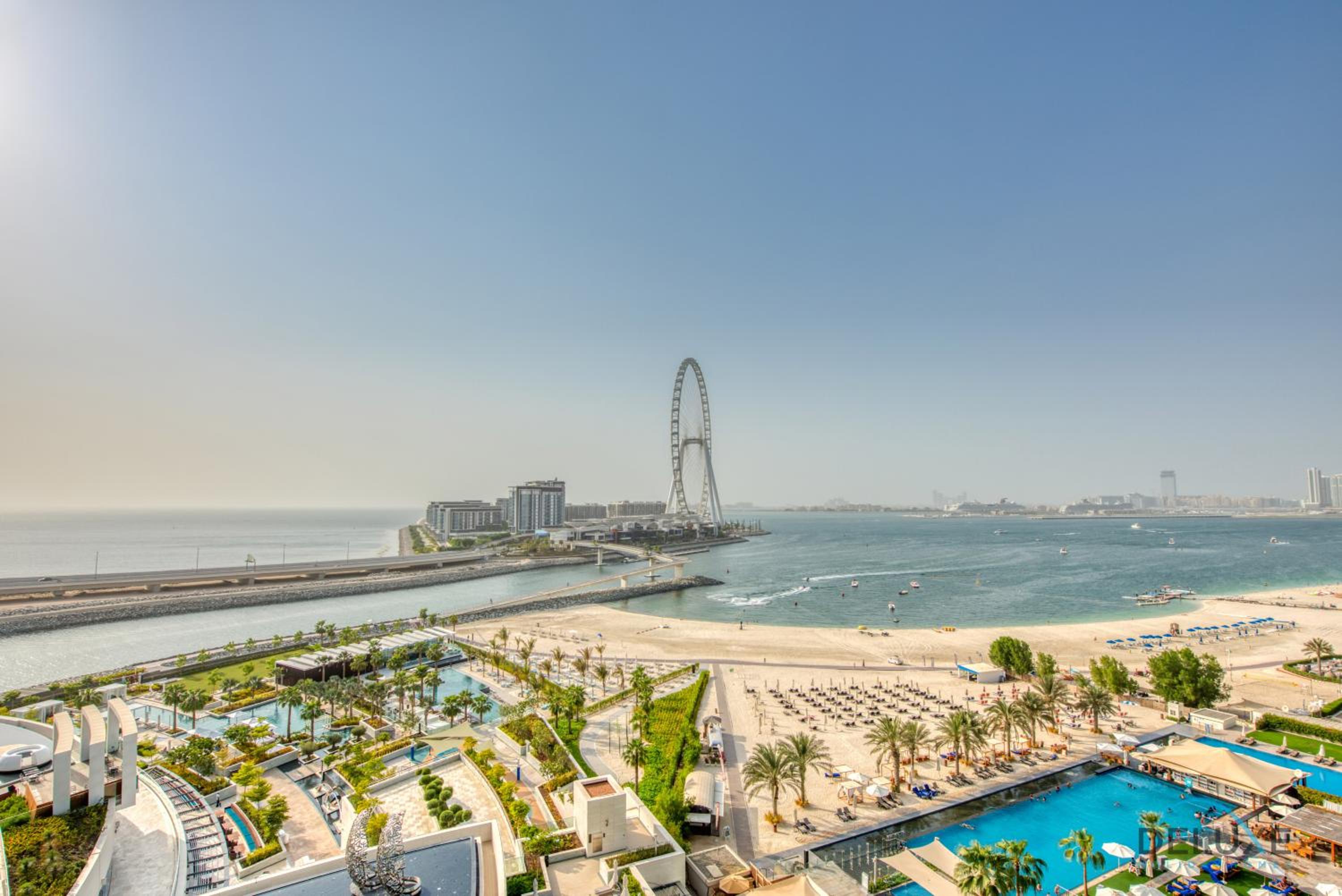 Pristine 2BR with Assistants Room at The Address Residences in JBR by Deluxe Holiday Homes