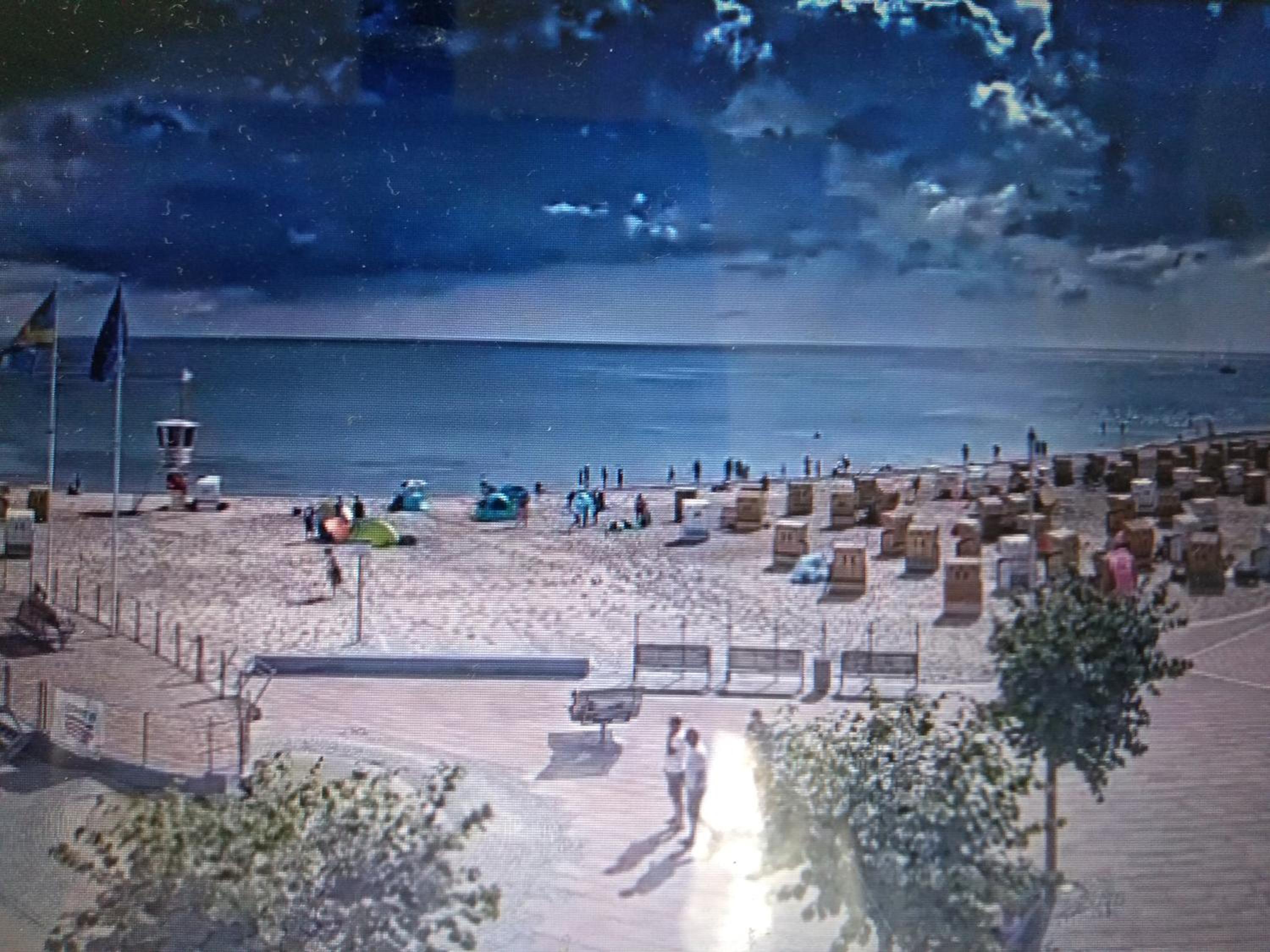 FeWo 8, 1ste Etage, eigene Terrasse mit Strandkorb