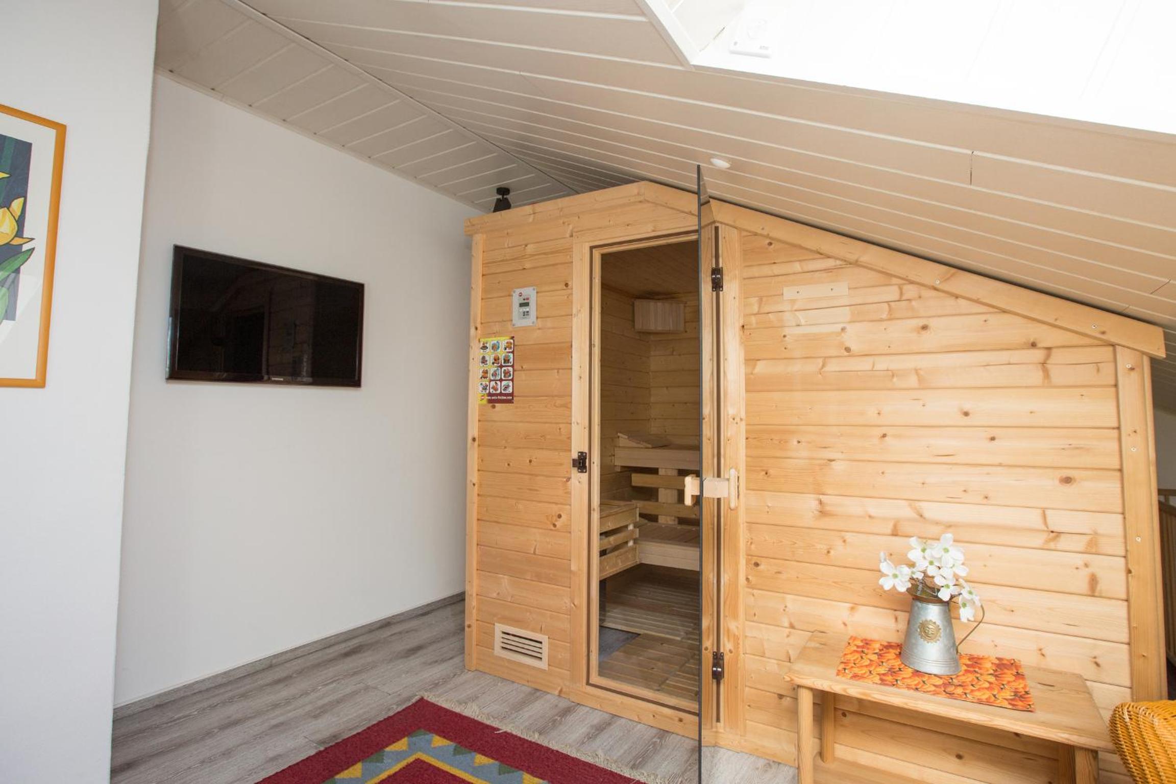 Ferienhaus Seeblick am Jabeler See mit Sauna