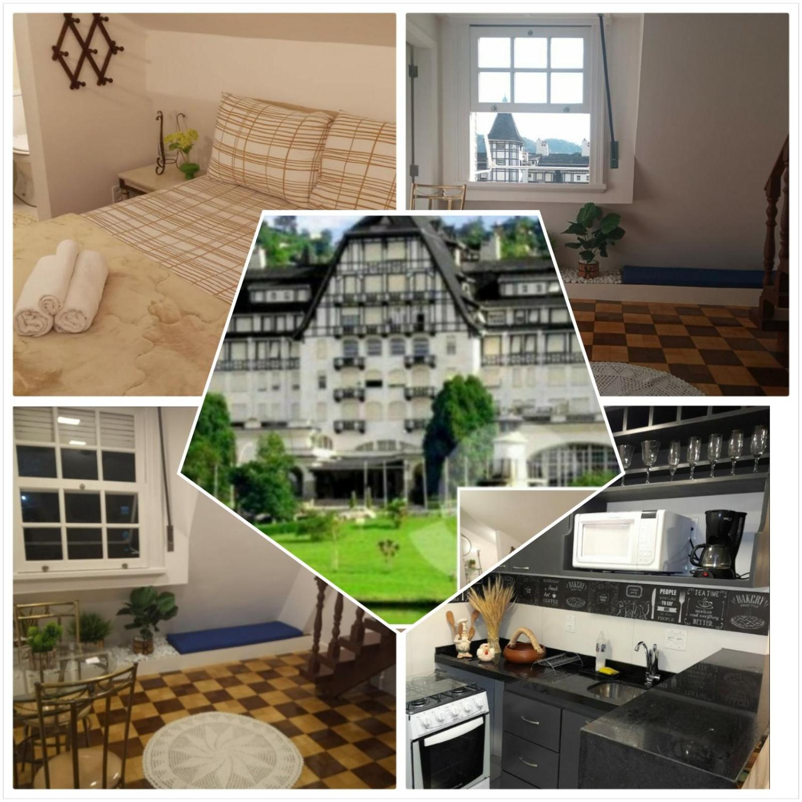 Apartamento Temporada Palácio Quitandinha em Petrópolis RJ