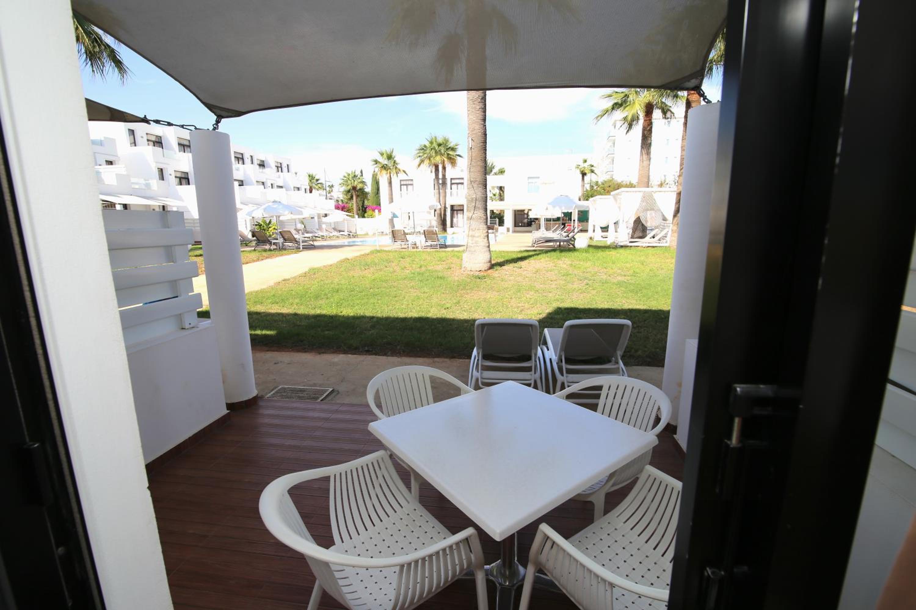 outdoor BBQ area