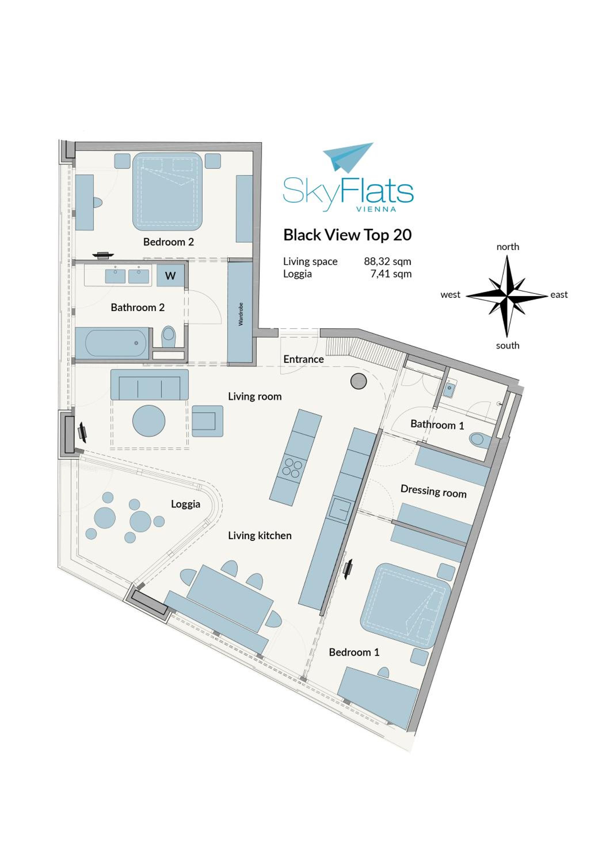 Skyflats Vienna - Rooftop Apartments