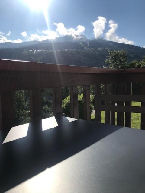 Montchavin Les Côtes vue Mont-Blanc view 2