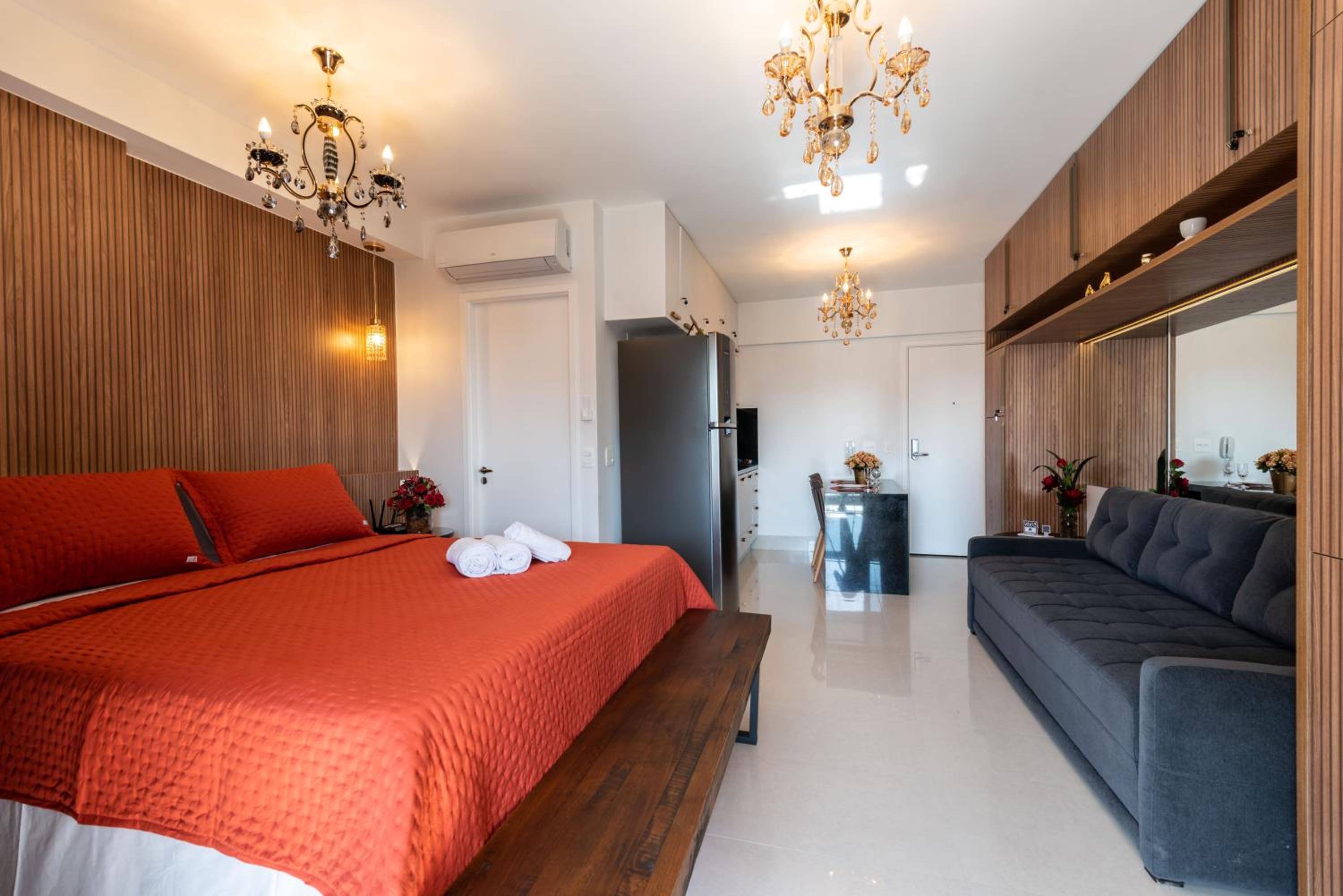Rosemari's Apartments Studio Premium Republica SP com Piscina