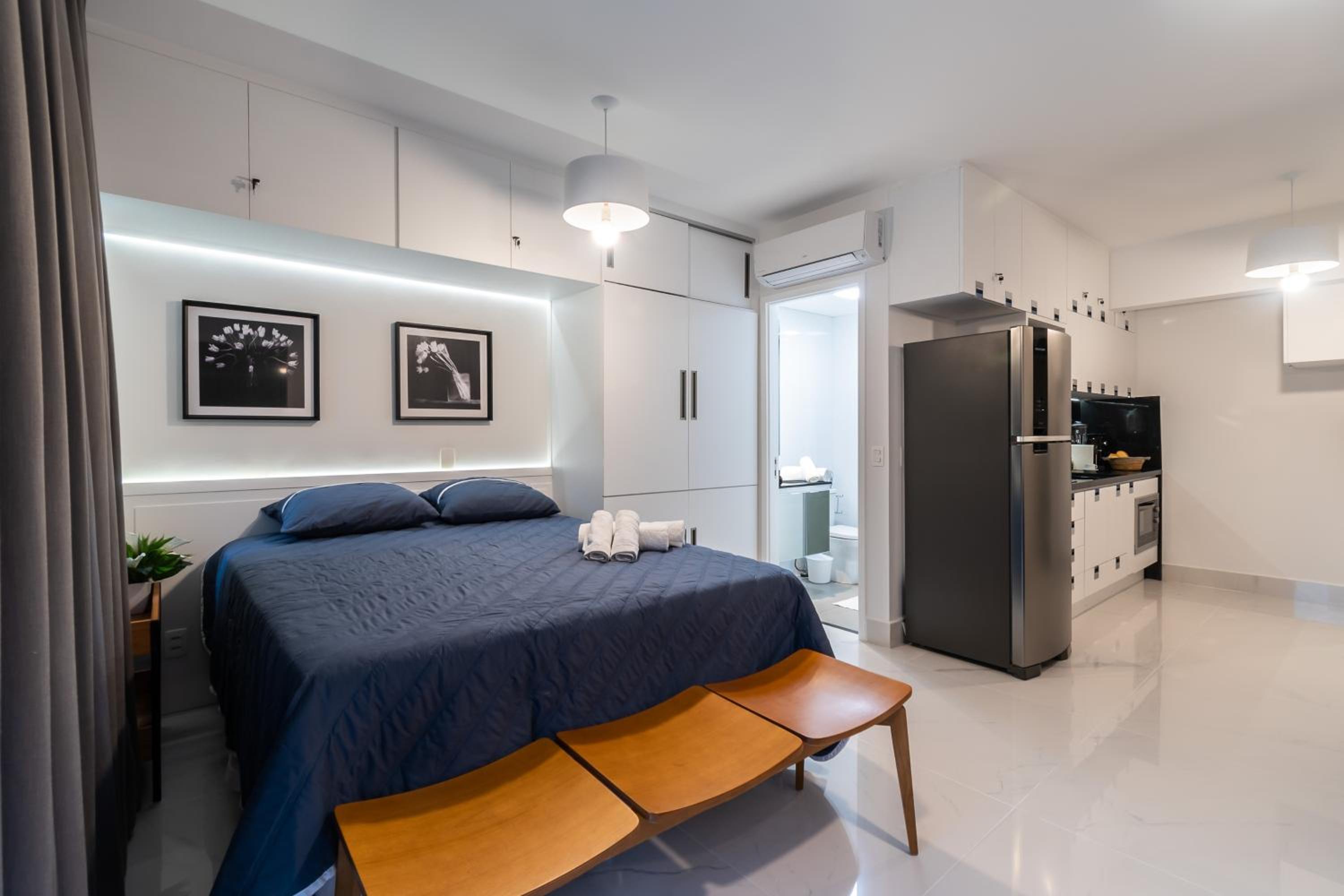 Rosemari's Apartments Studio Premium Republica SP com Piscina