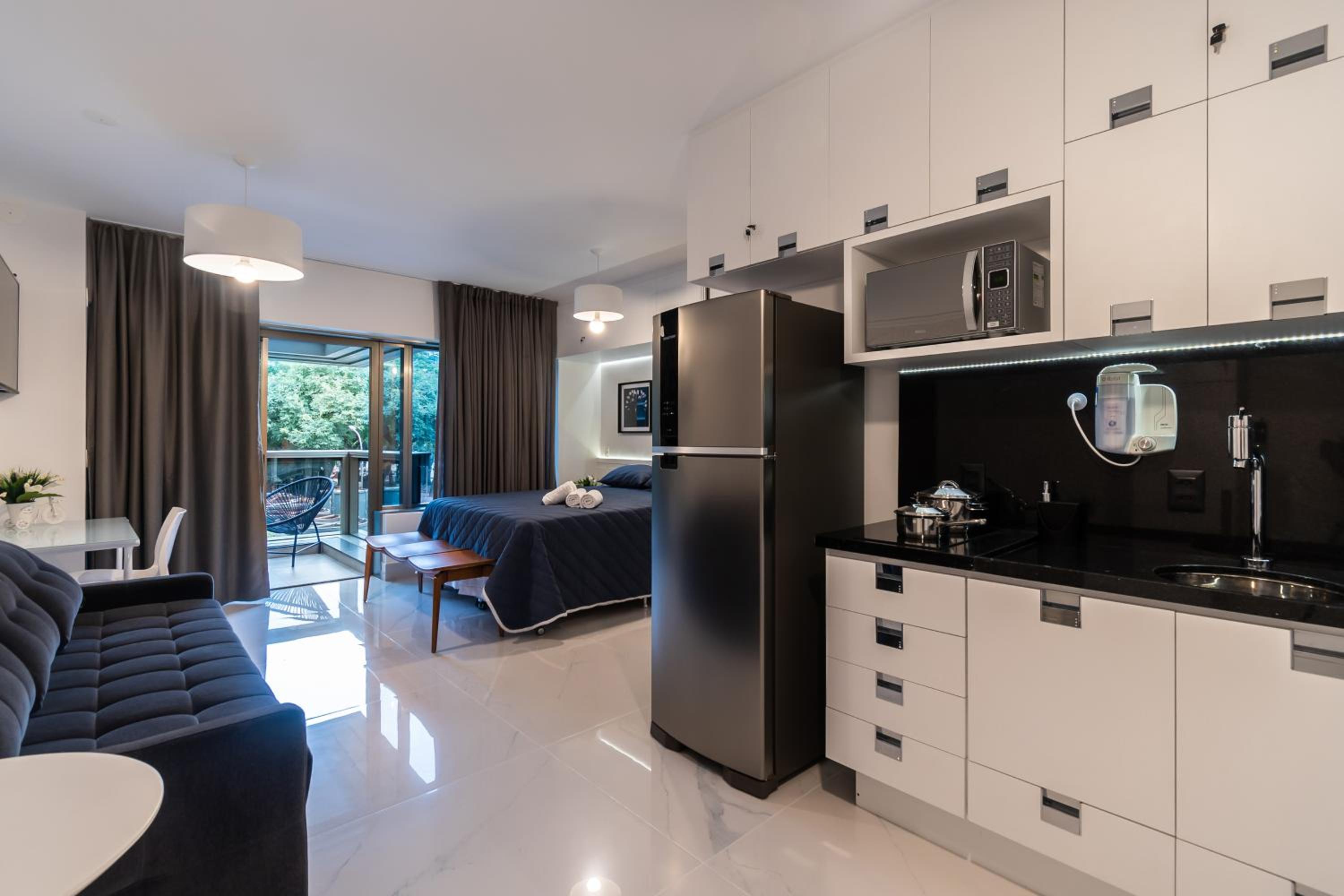 Rosemari's Apartments Studio Premium Republica SP com Piscina