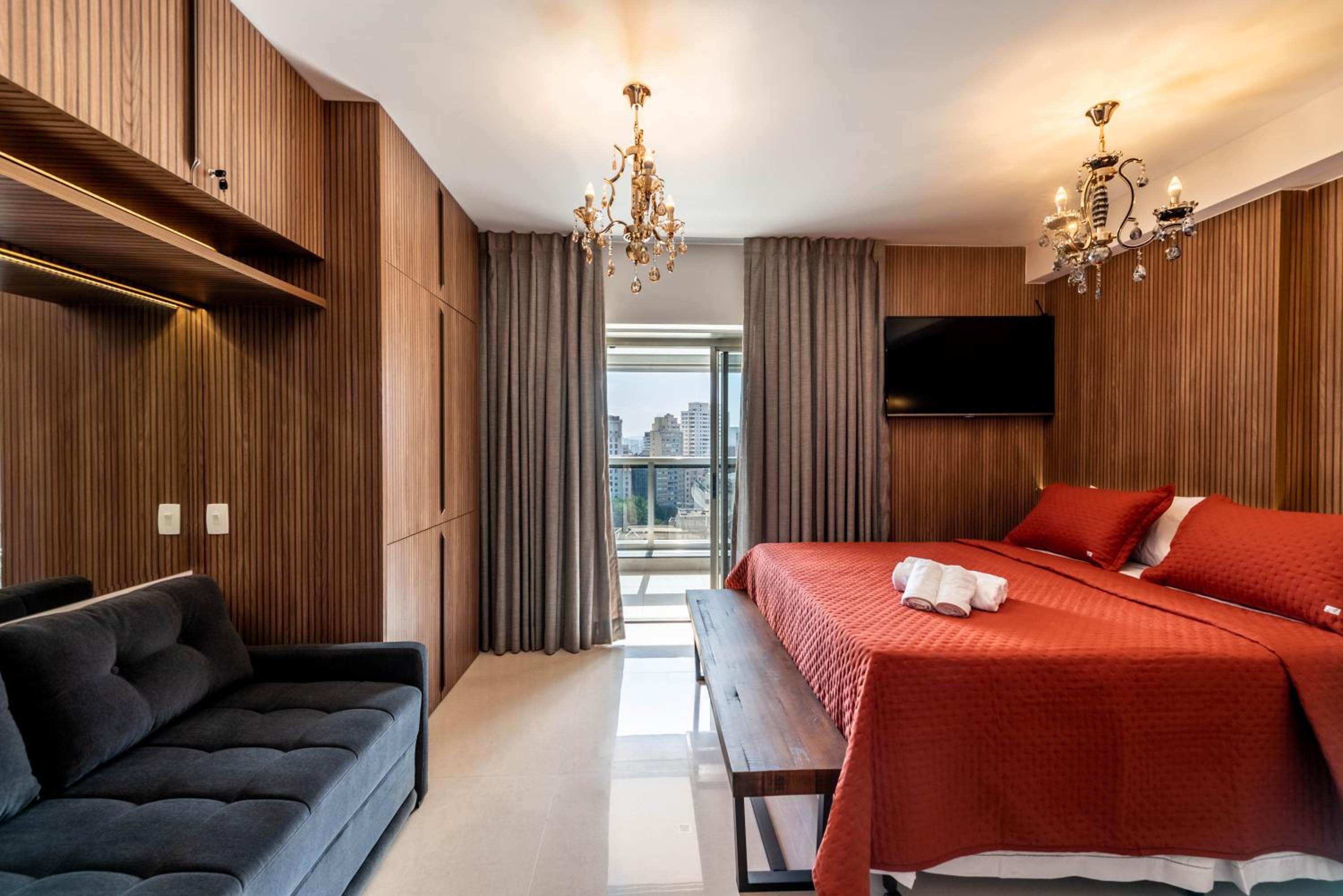 Rosemari's Apartments Studio Premium Republica SP com Piscina