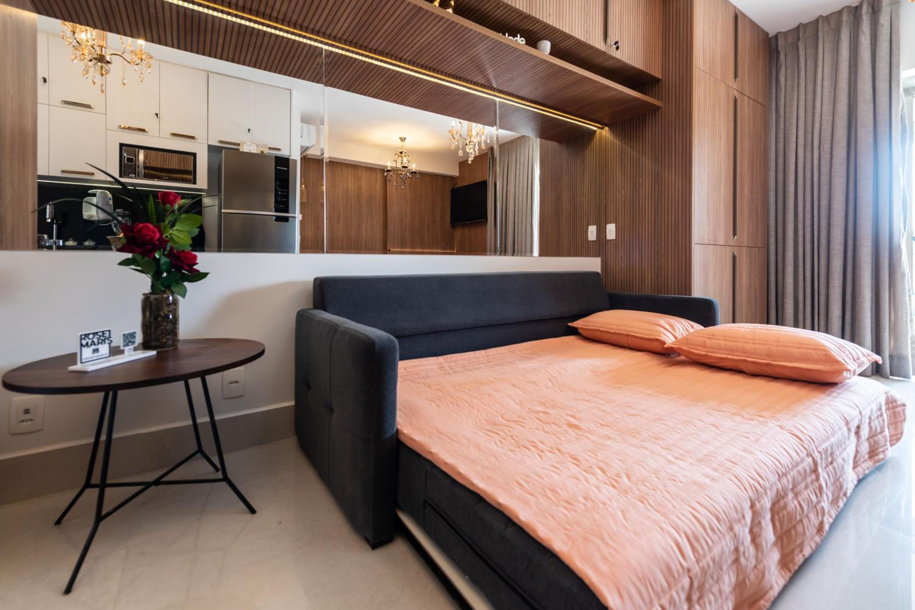 Rosemari's Apartments Studio Premium Republica SP com Piscina