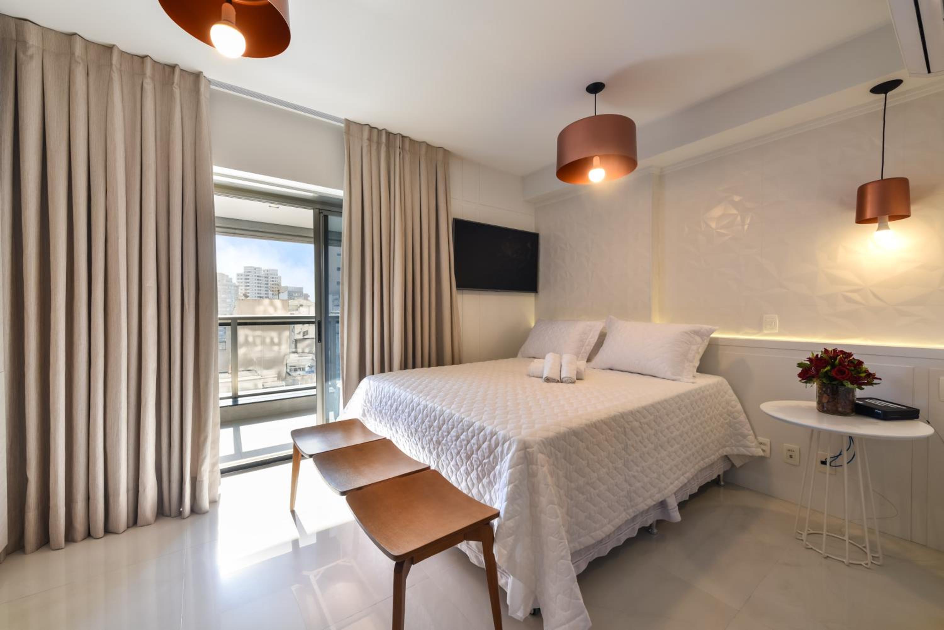 Rosemari's Apartments Studio Premium Republica SP com Piscina