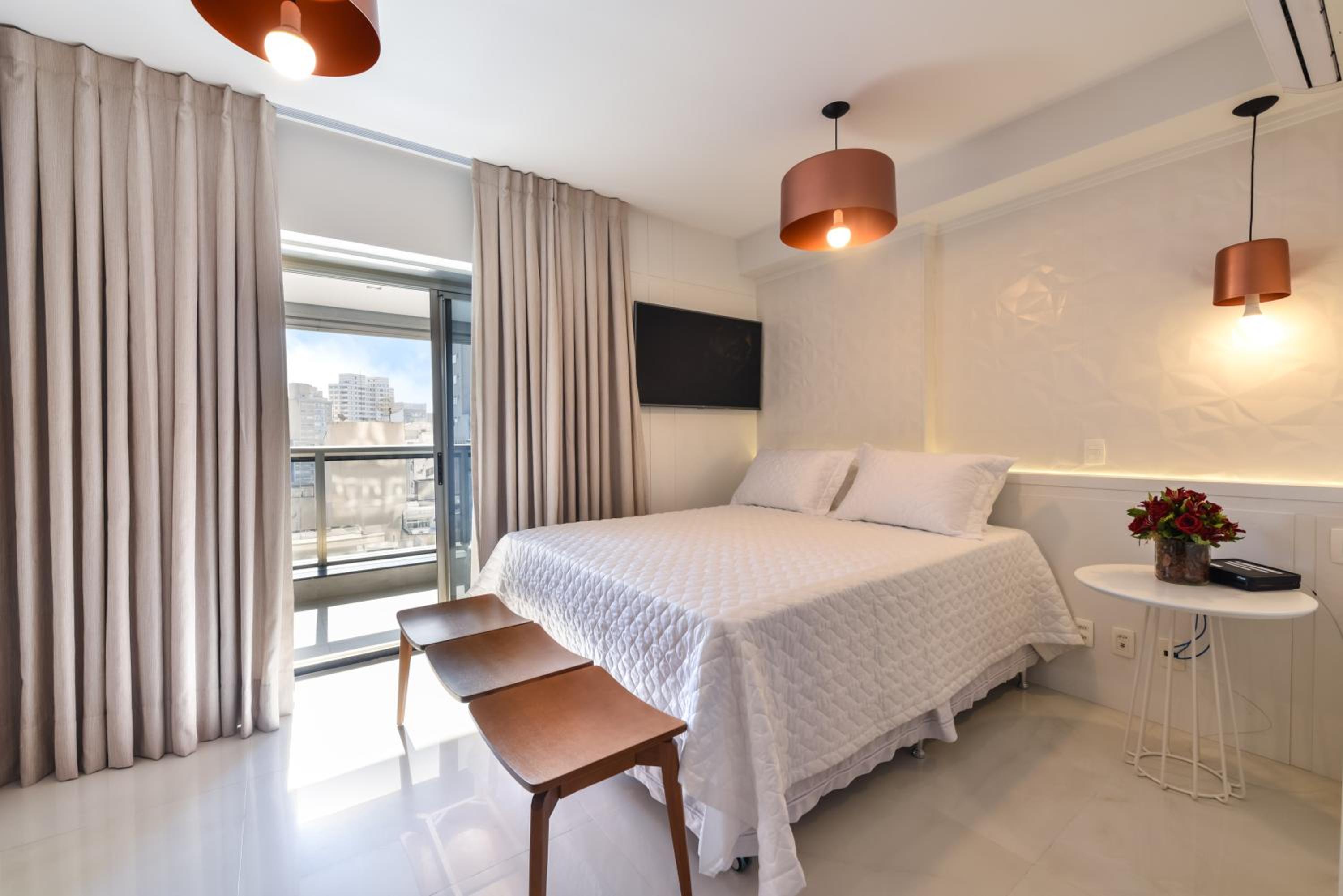 Rosemari's Apartments Studio Premium Republica SP com Piscina