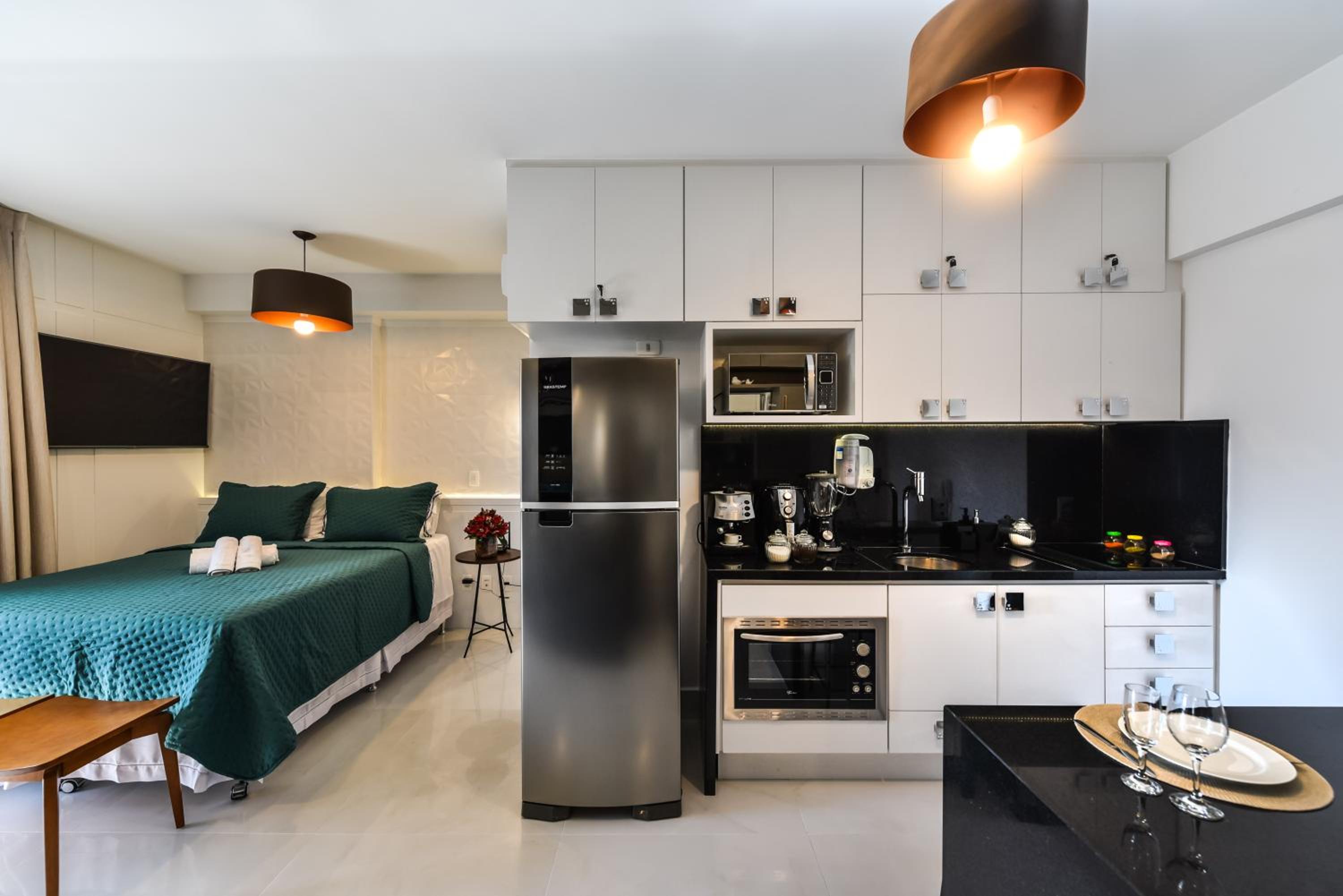 Rosemari's Apartments Studio Premium Republica SP com Piscina