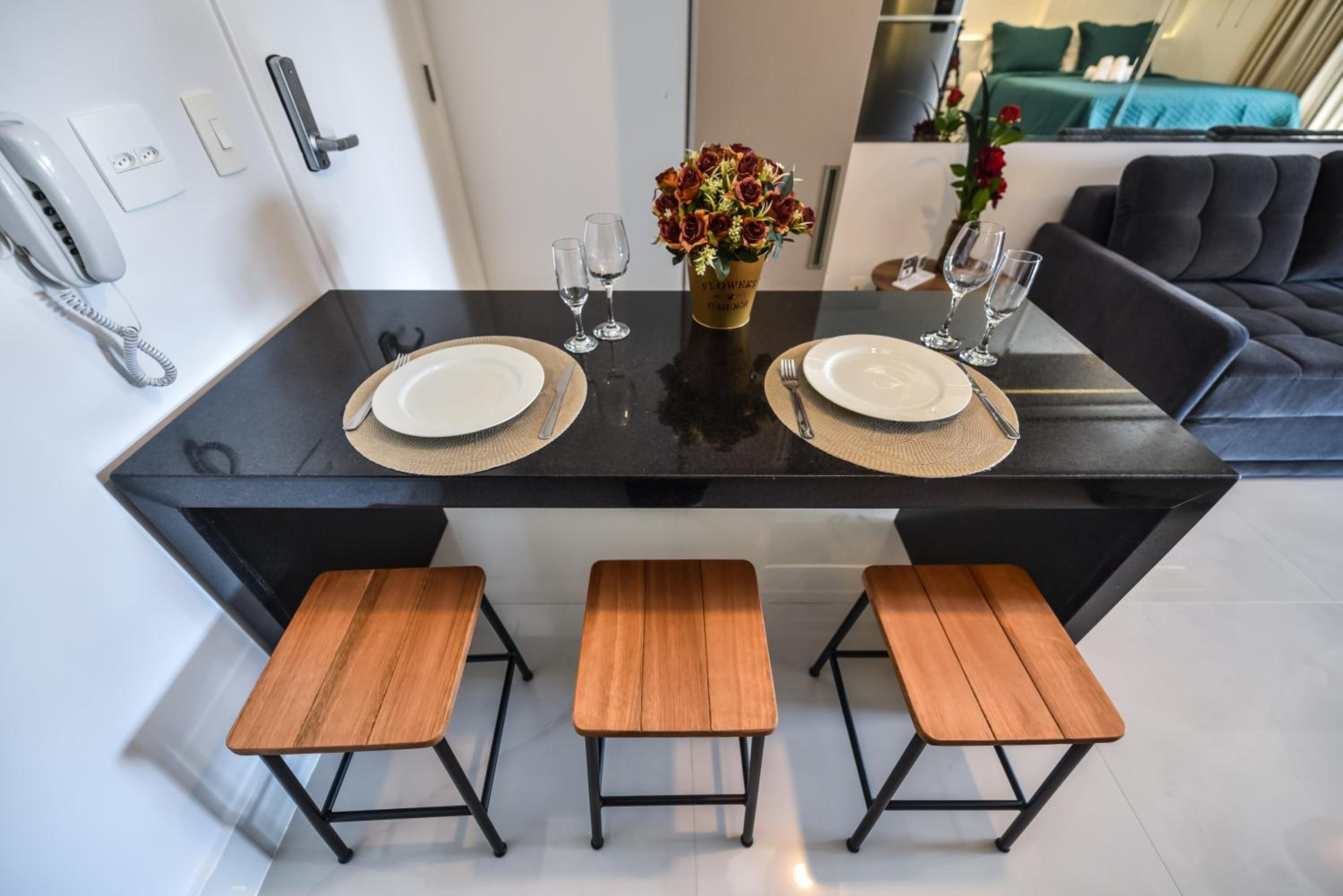 Rosemari's Apartments Studio Premium Republica SP com Piscina