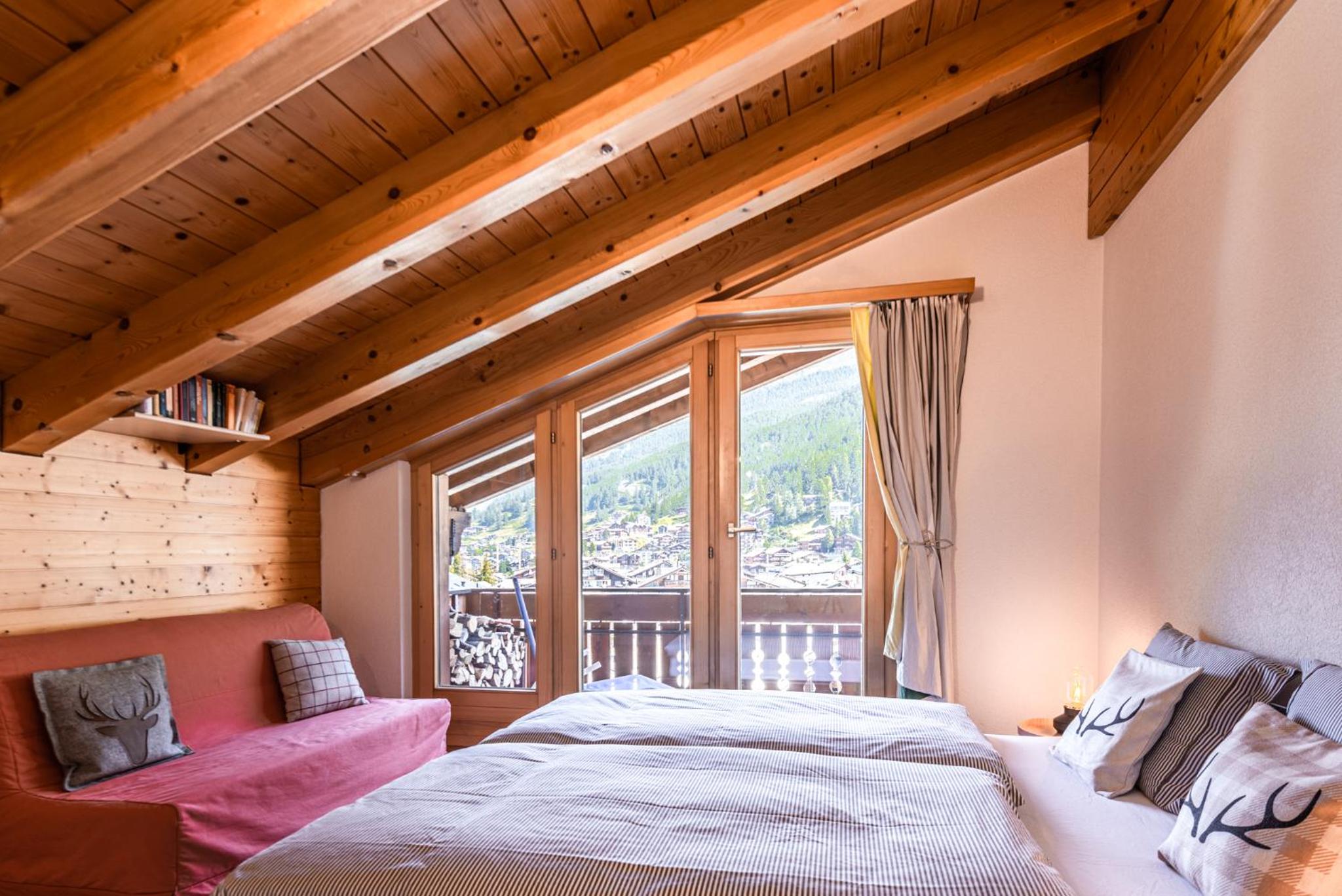 Dachwohnung Balma-great overview of Zermatt