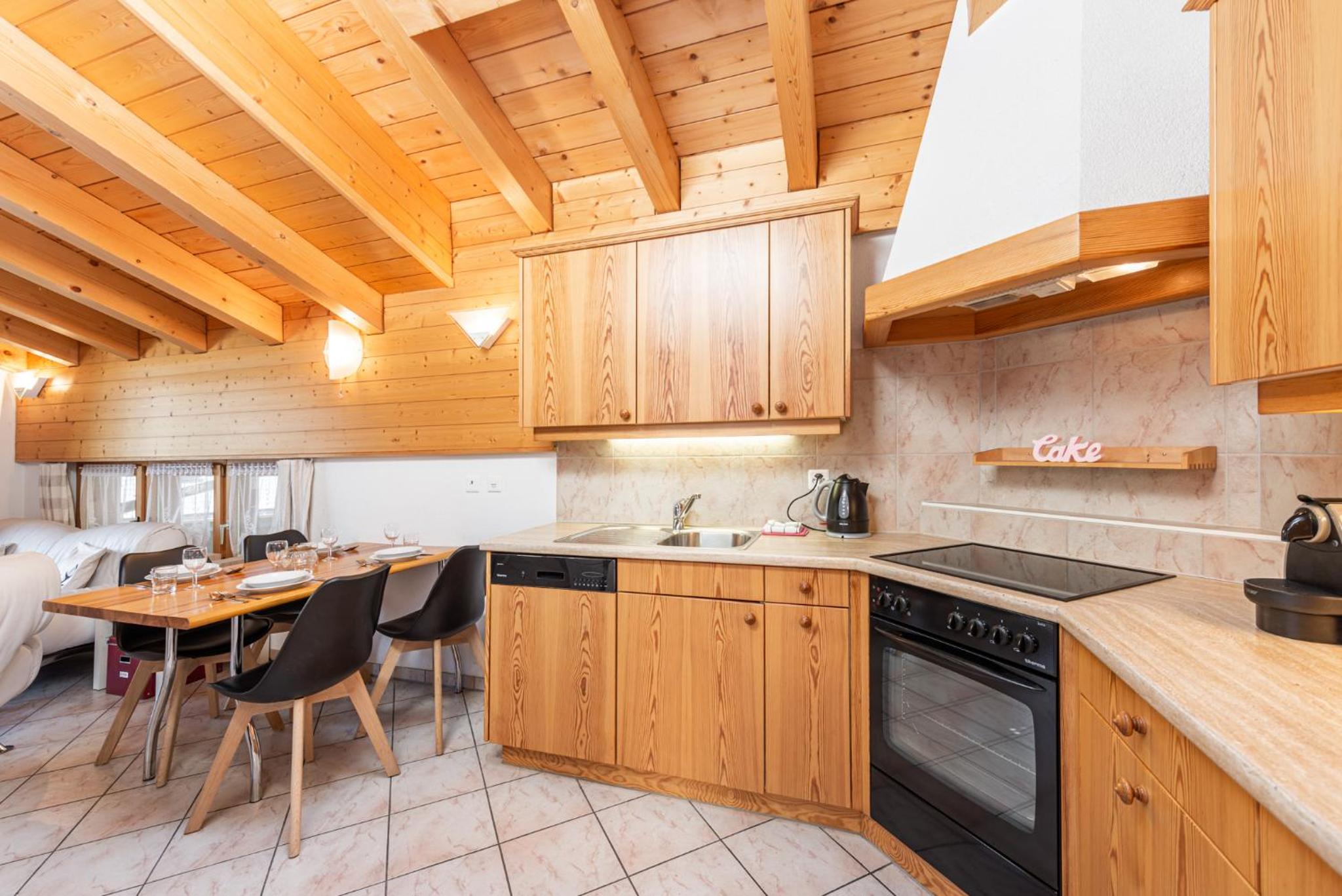 Dachwohnung Balma-great overview of Zermatt