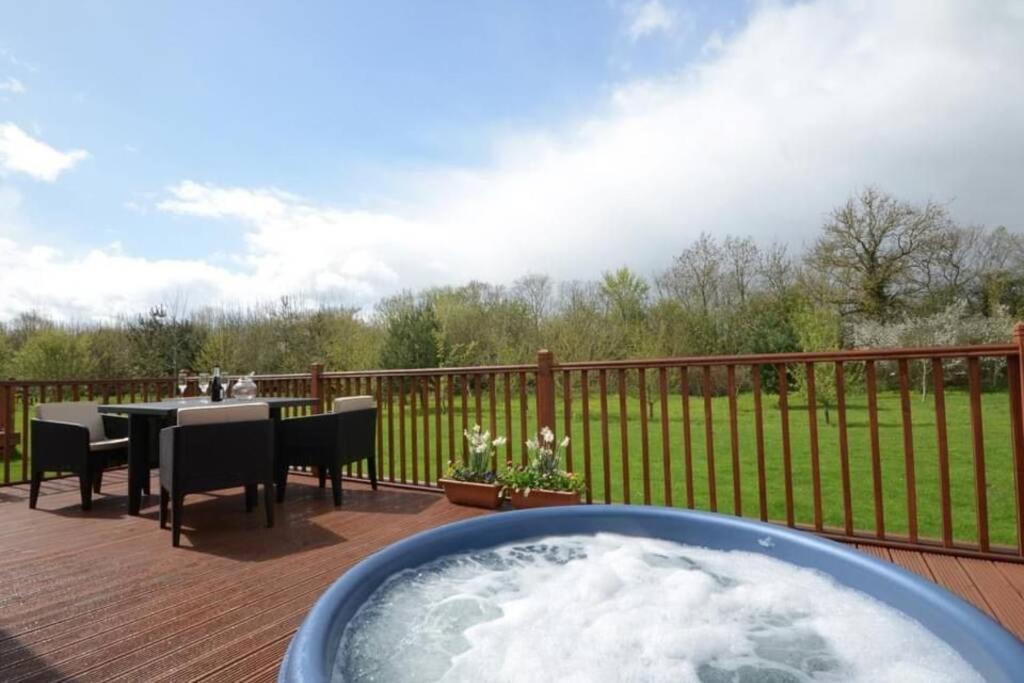 Heron Lodge with Hot Tub view 2