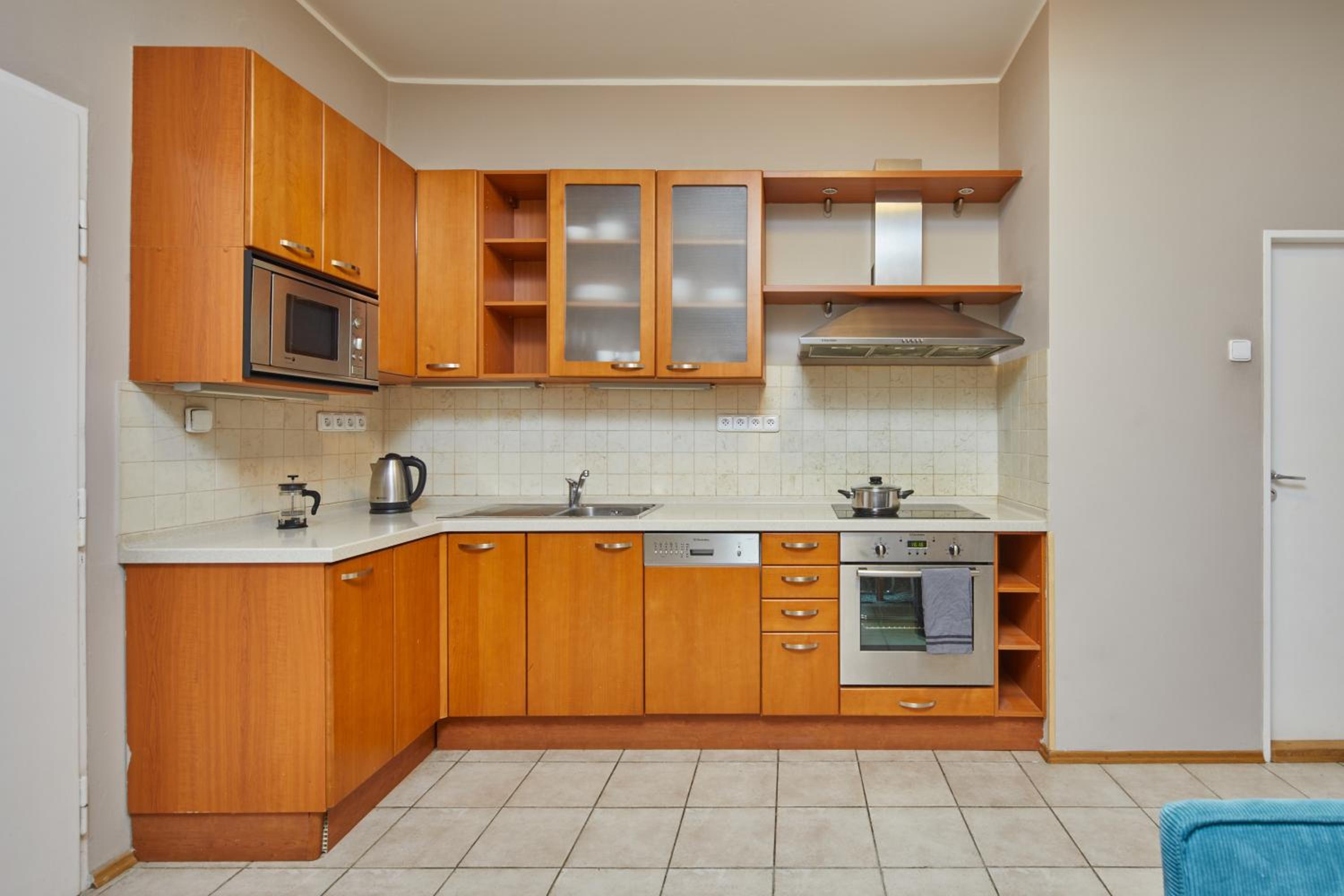 Mid-Century Modern Flat in New Town by Prague Days