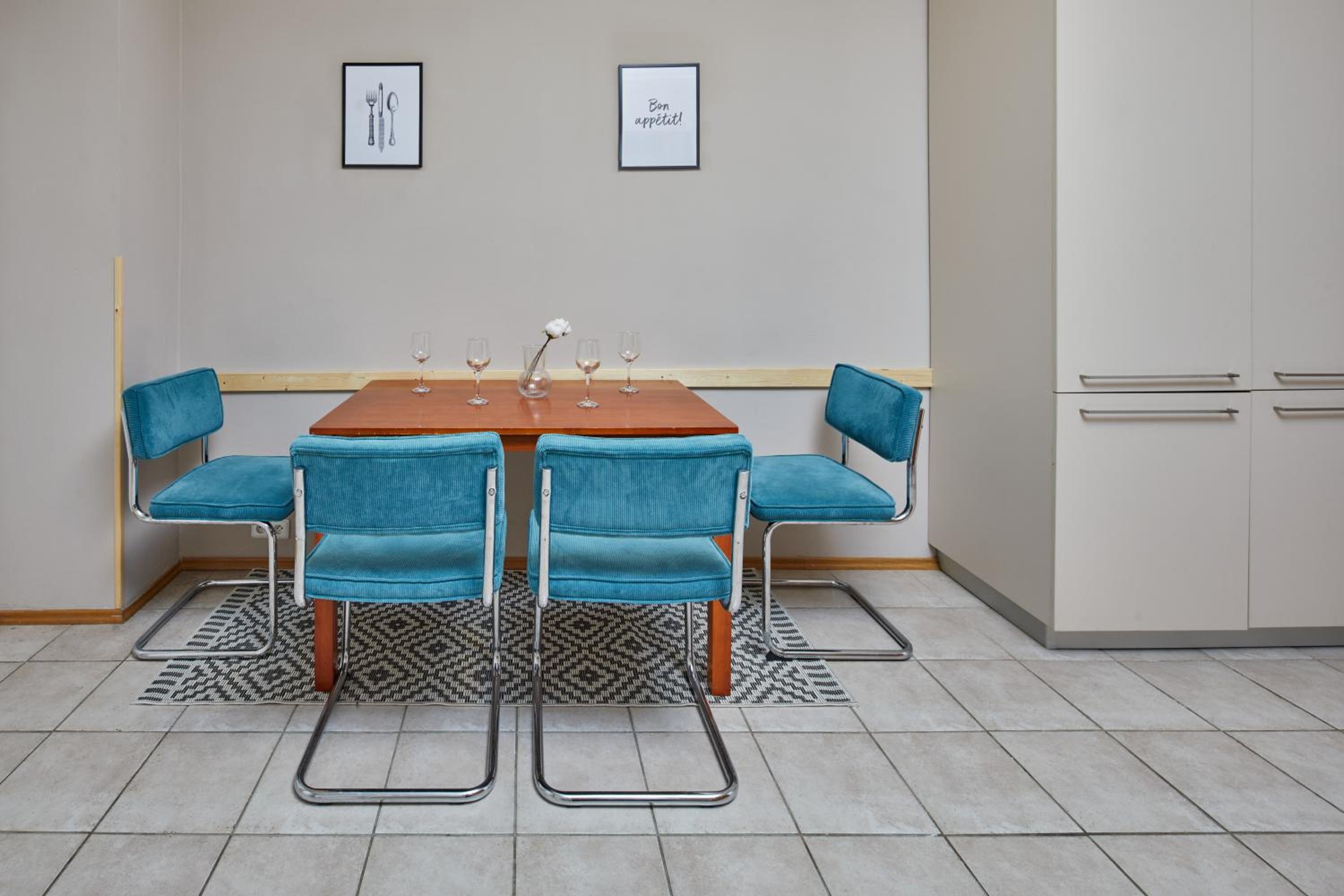 Mid-Century Modern Flat in New Town by Prague Days