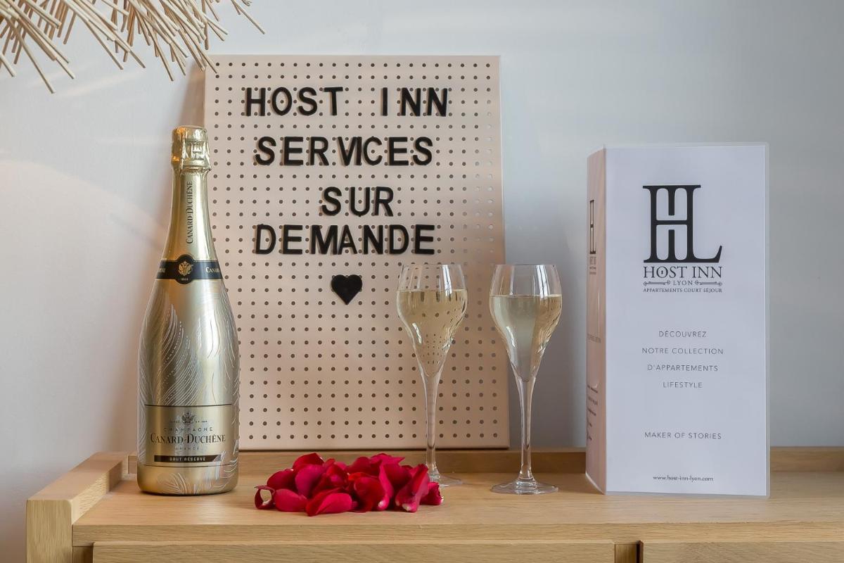 Host inn Lyon - Appartement de Luxe aux Terreaux & Jacuzzi