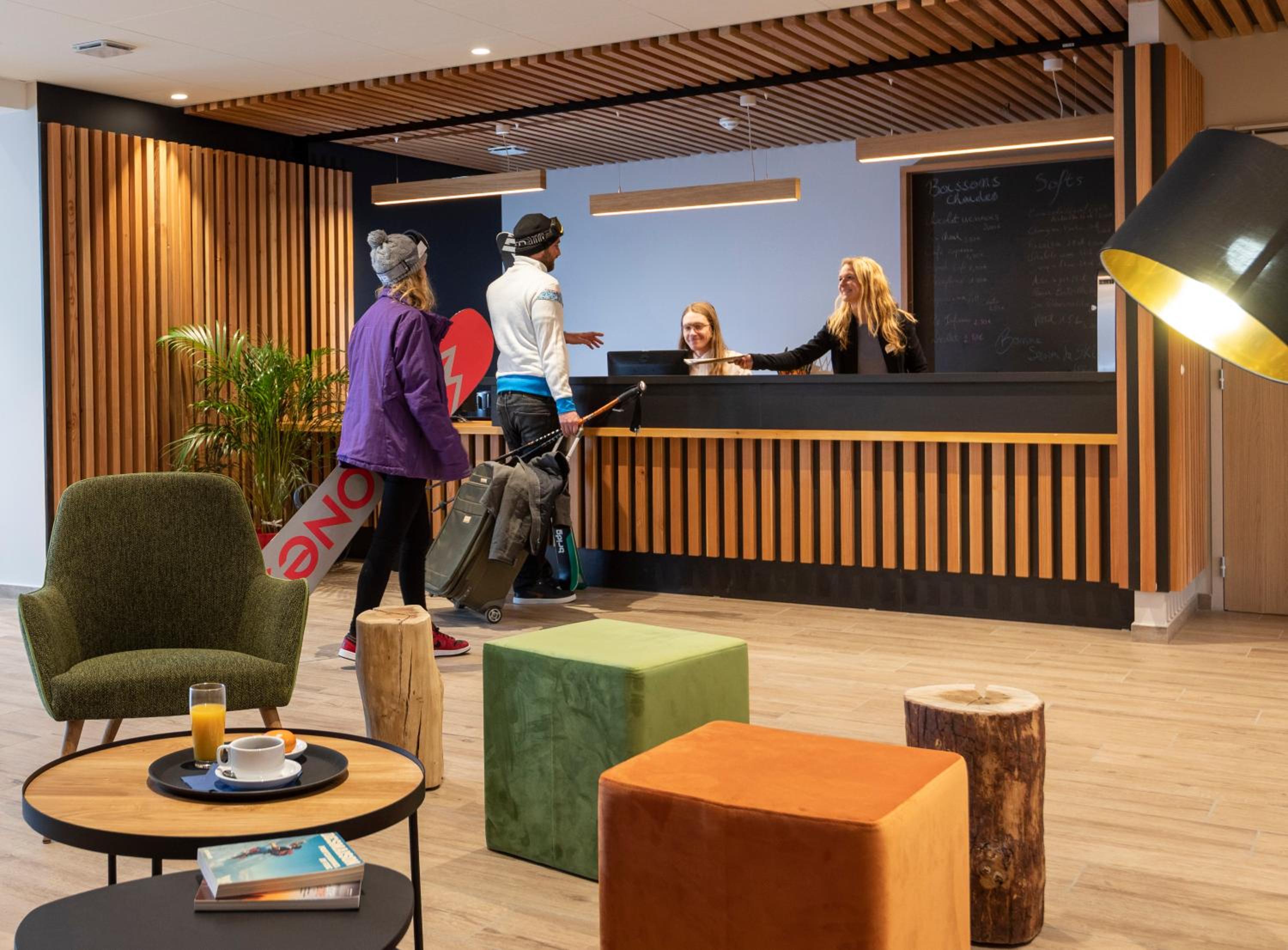 hotel reception
