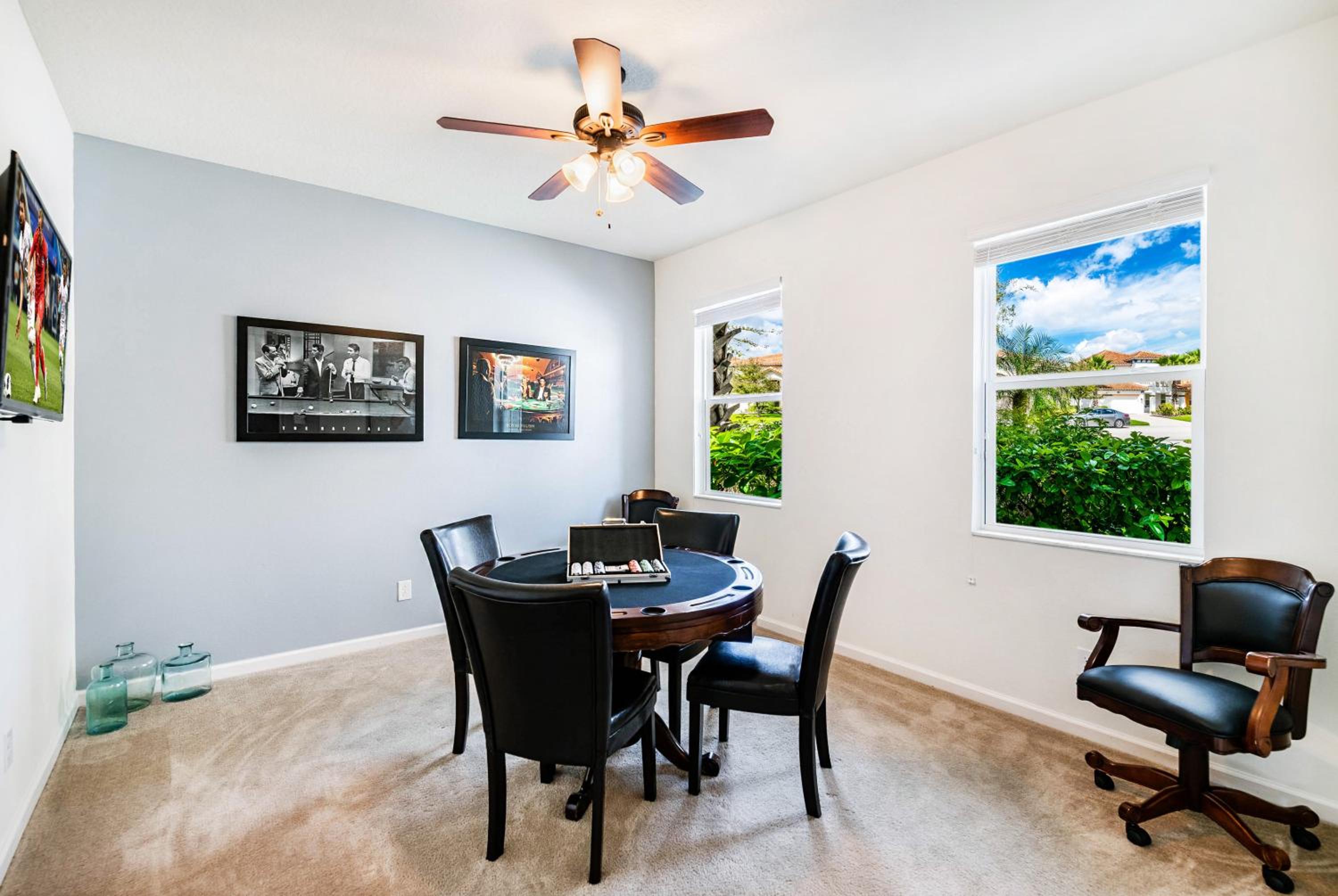 Stunning Lake View from South Facing Extended Pool Deck with Games Room on Gated Solterra Resort view 4