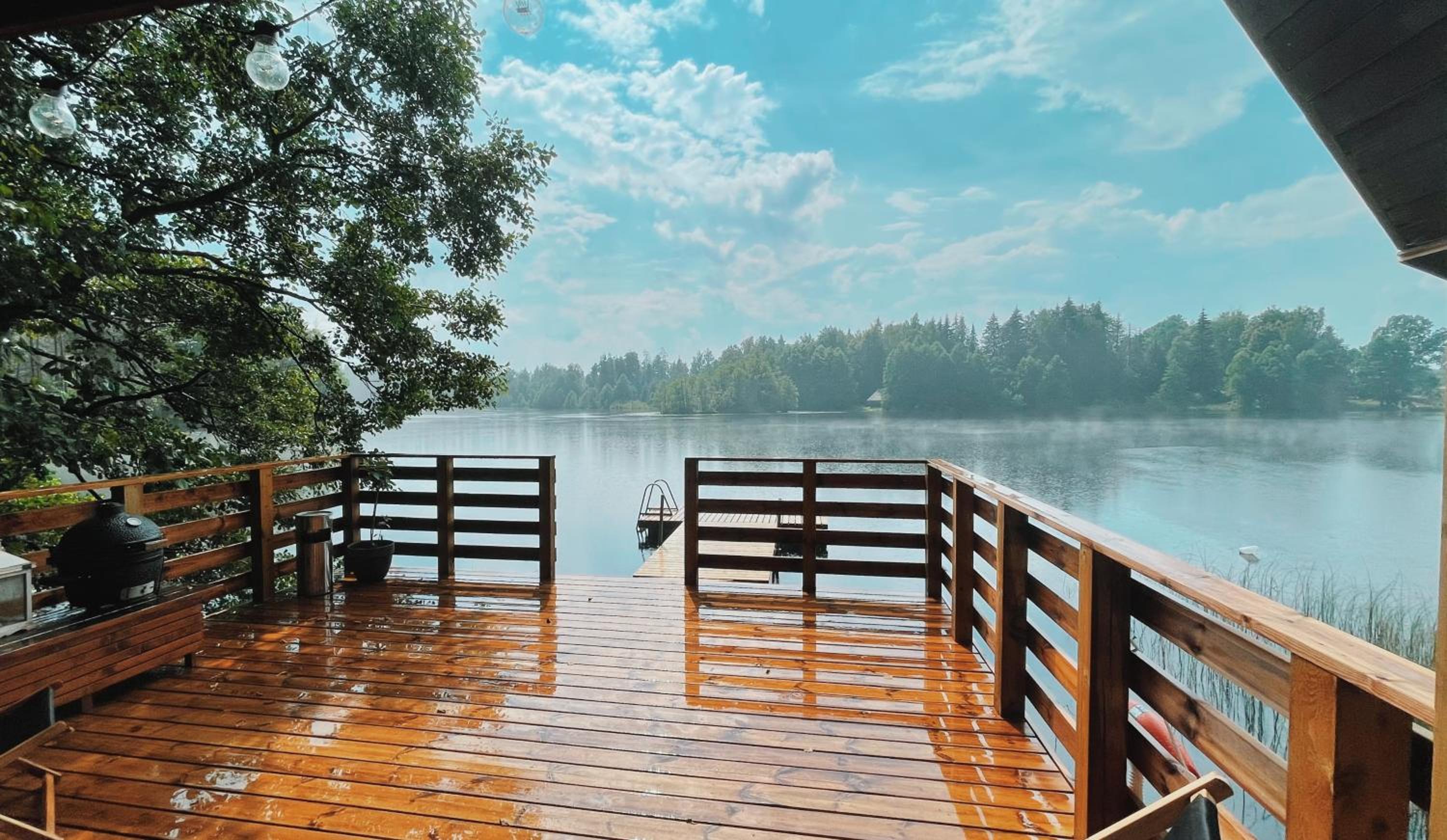 Saarjärve Väike Puhkemaja järve ääres view 5