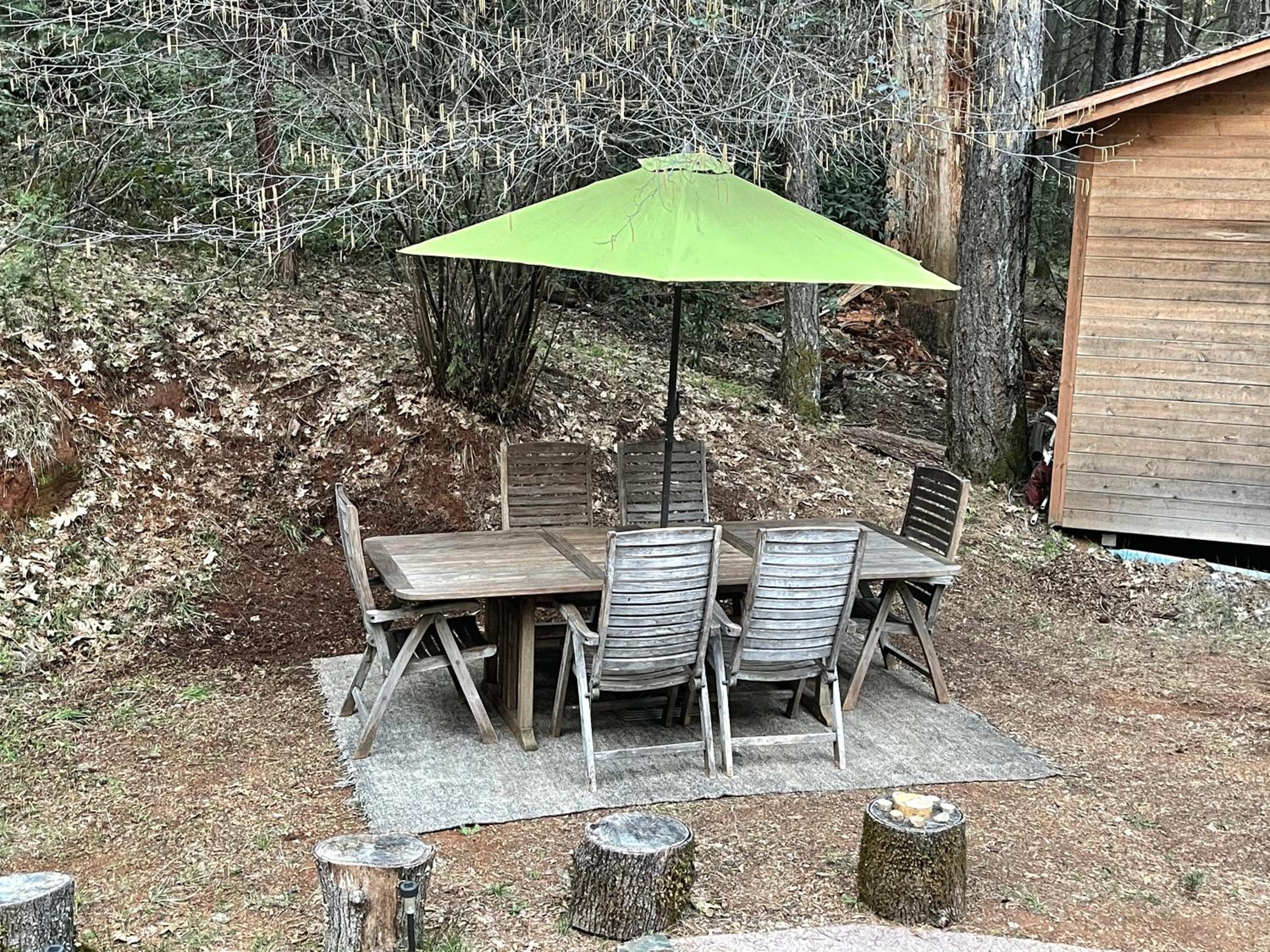 A Lovely Cabin House at Way Woods Retreat with Outdoor Hot Tub! - By Sacred Hub MGMT view 4