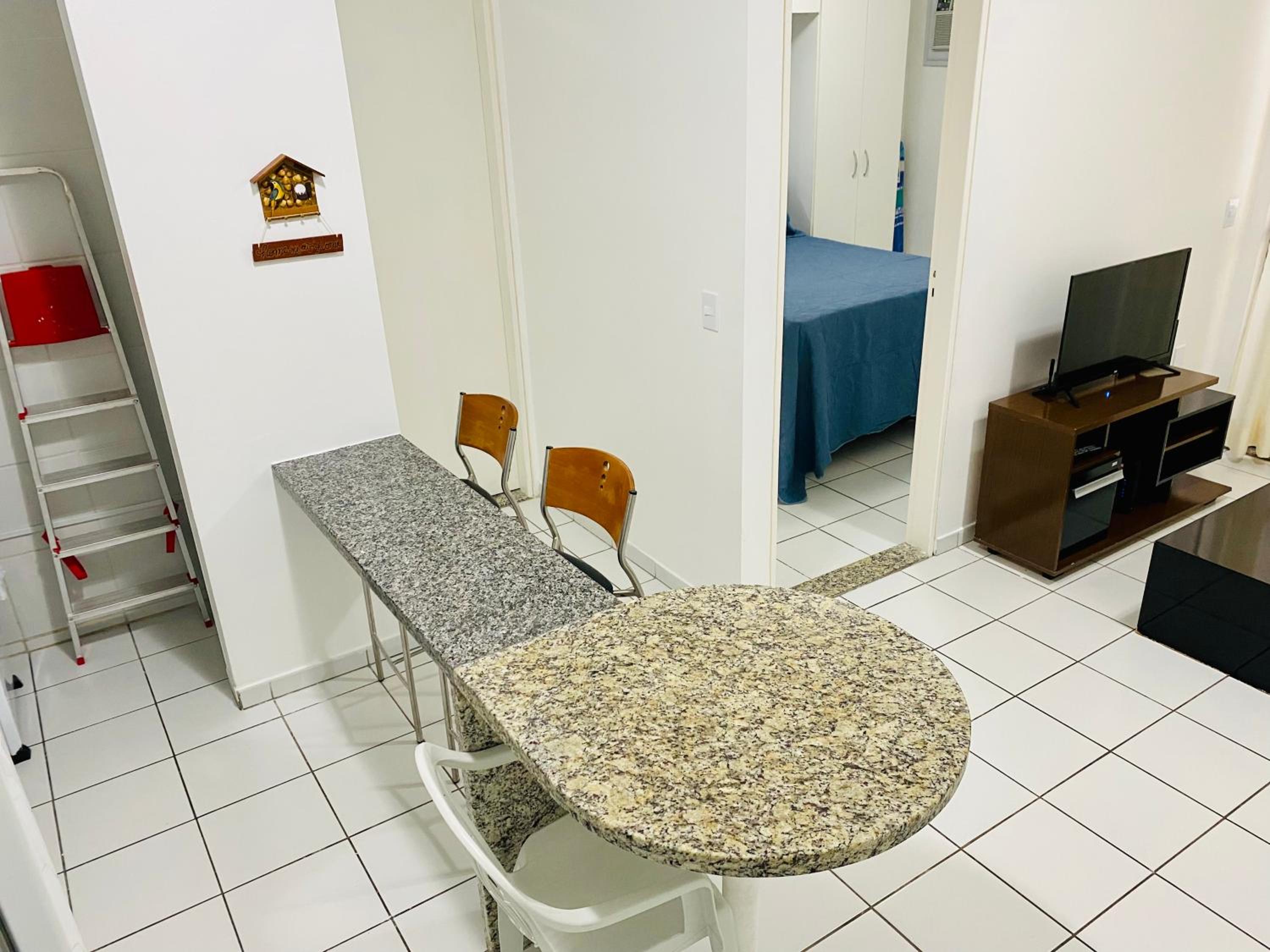 Quarto e sala com piscina próximo à praia view 5
