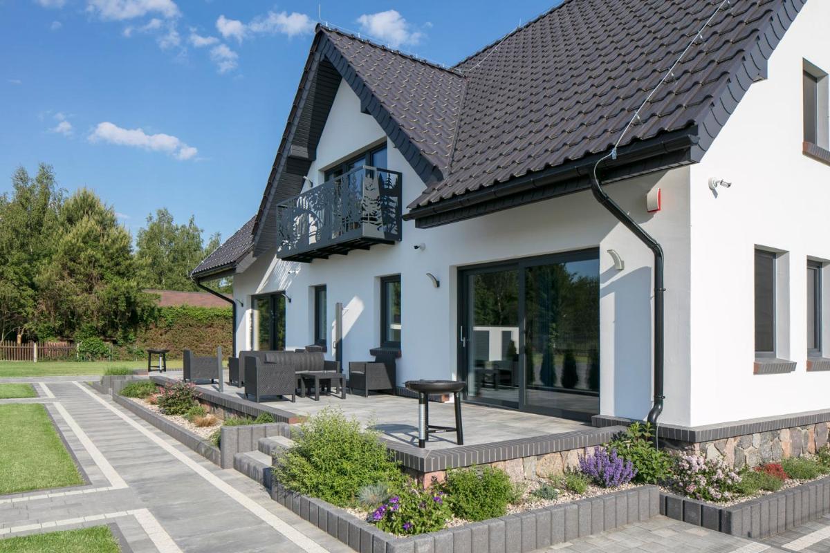 outdoor BBQ area