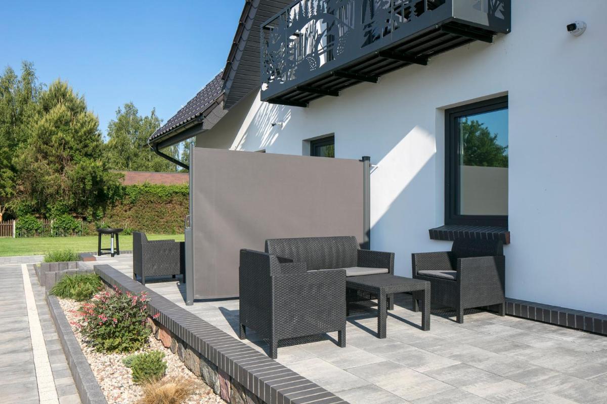 outdoor BBQ area