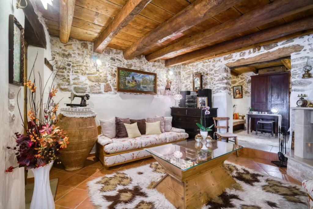 Traditional Cretan Stone House in the Center of Crete view 4