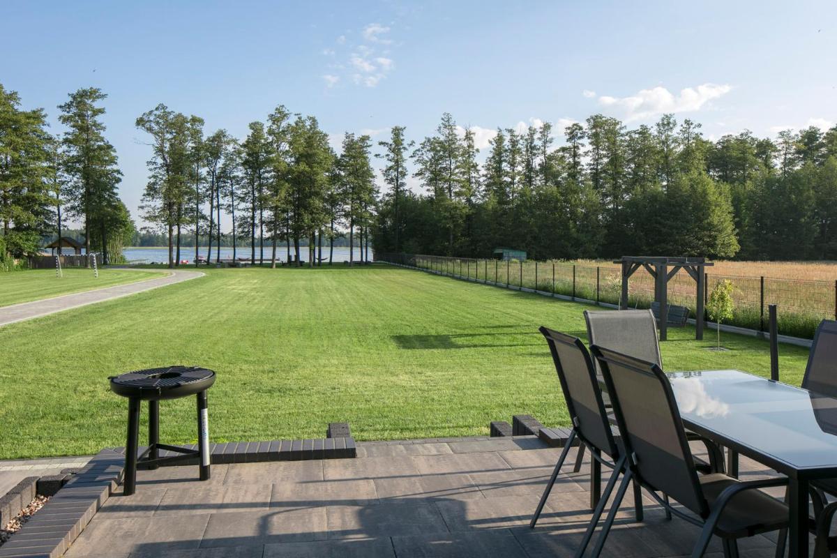 outdoor BBQ area