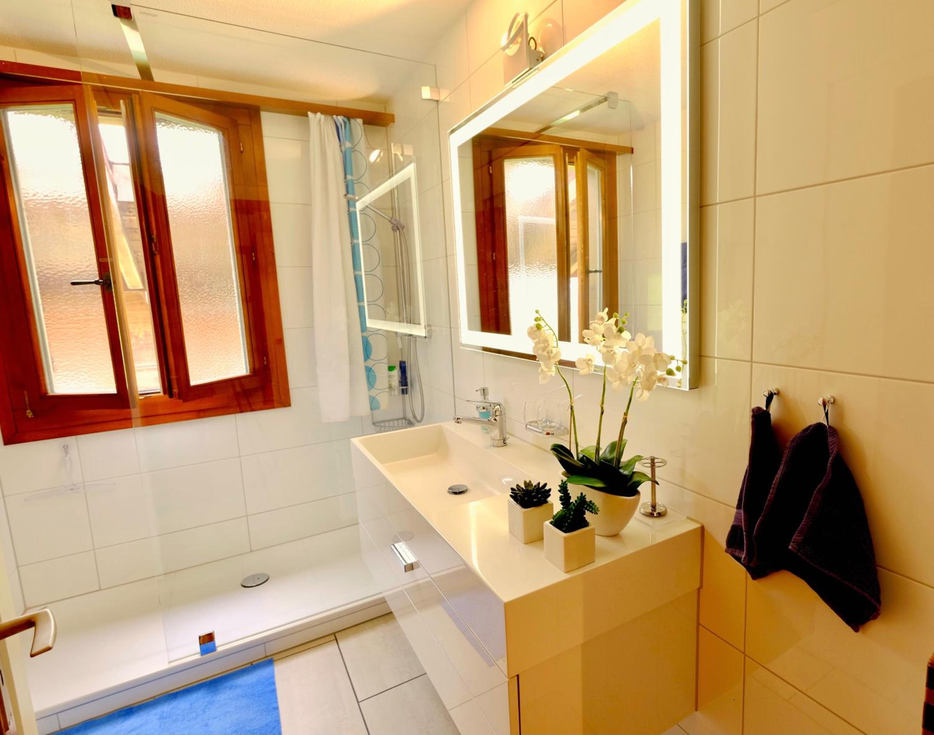 Chalet Oberhofen am Thunersee, 4 Sterne Privatwohnung, 2 Schlafzimmer, gratis Parkplatz, Seeblick view 5
