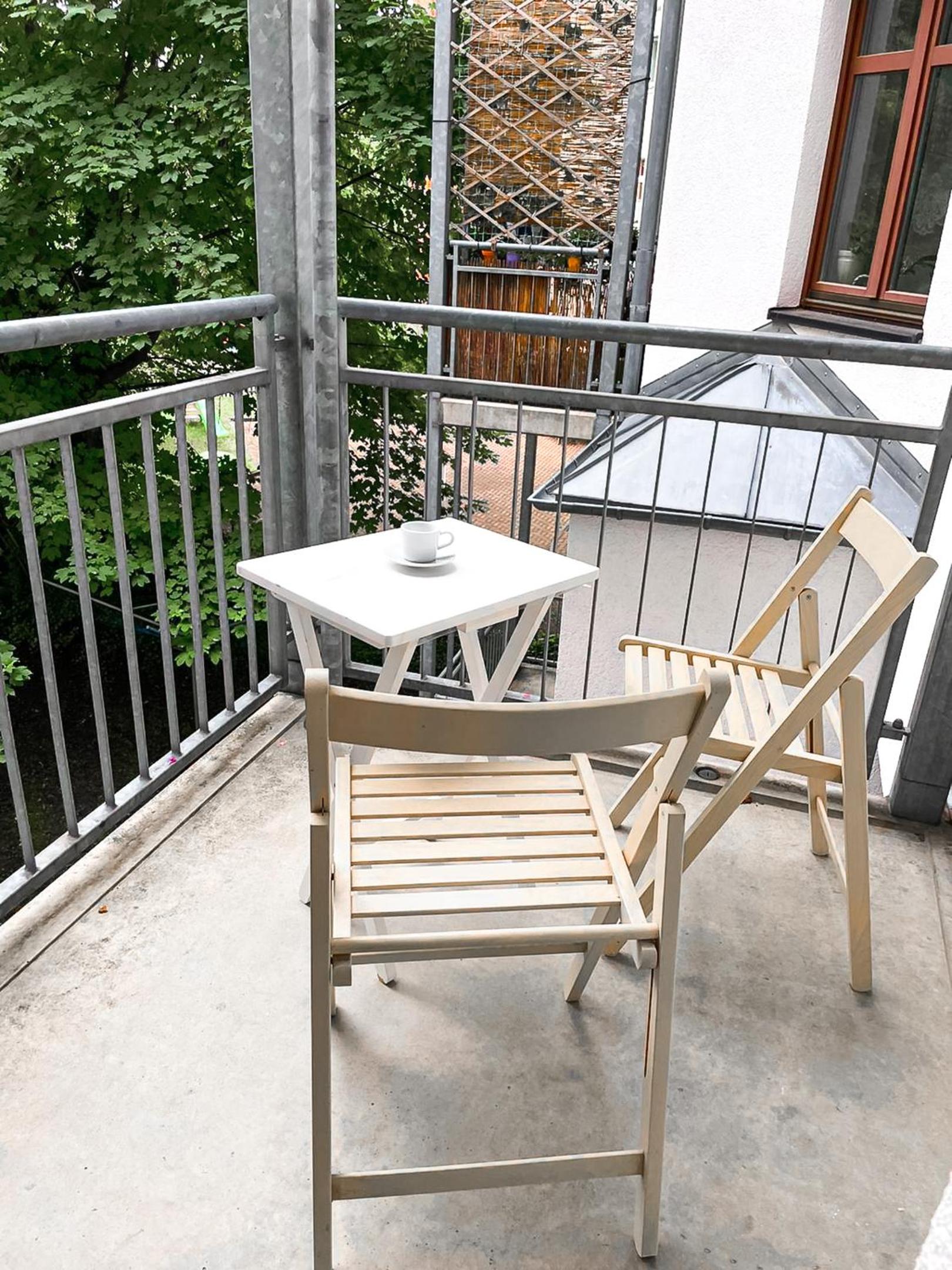 Zentral, ruhig, 4Personen, Balkon, Waschmaschine