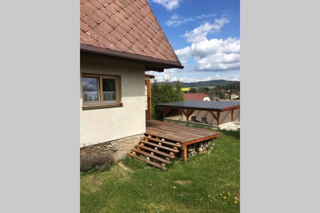 Odpočinková chata na prahu Šumavy