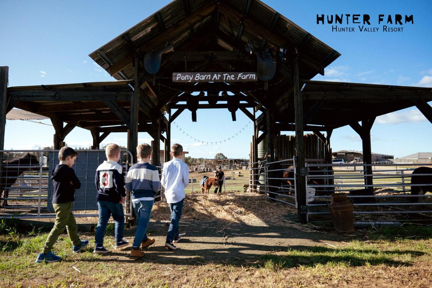 Hunter Valley Resort, Hunter Farm Adventure Centre & 4 Pines at the Farm