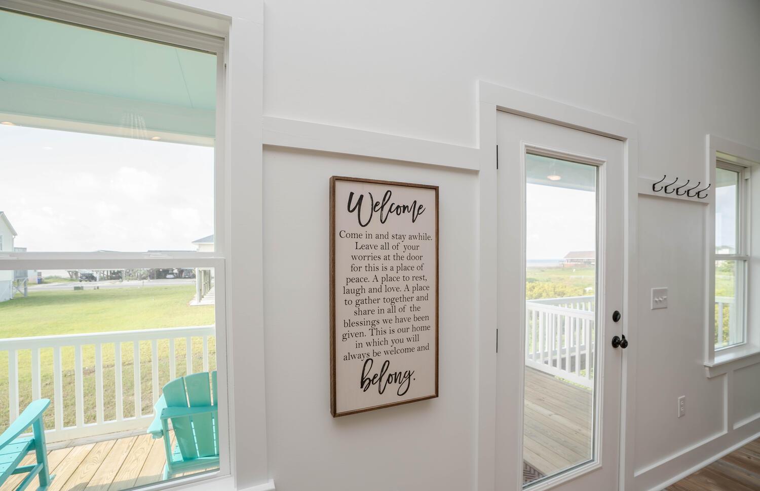 Modern 3B/2.5B beach home with ocean views Goins 2 Need A Bigger Boat view 3
