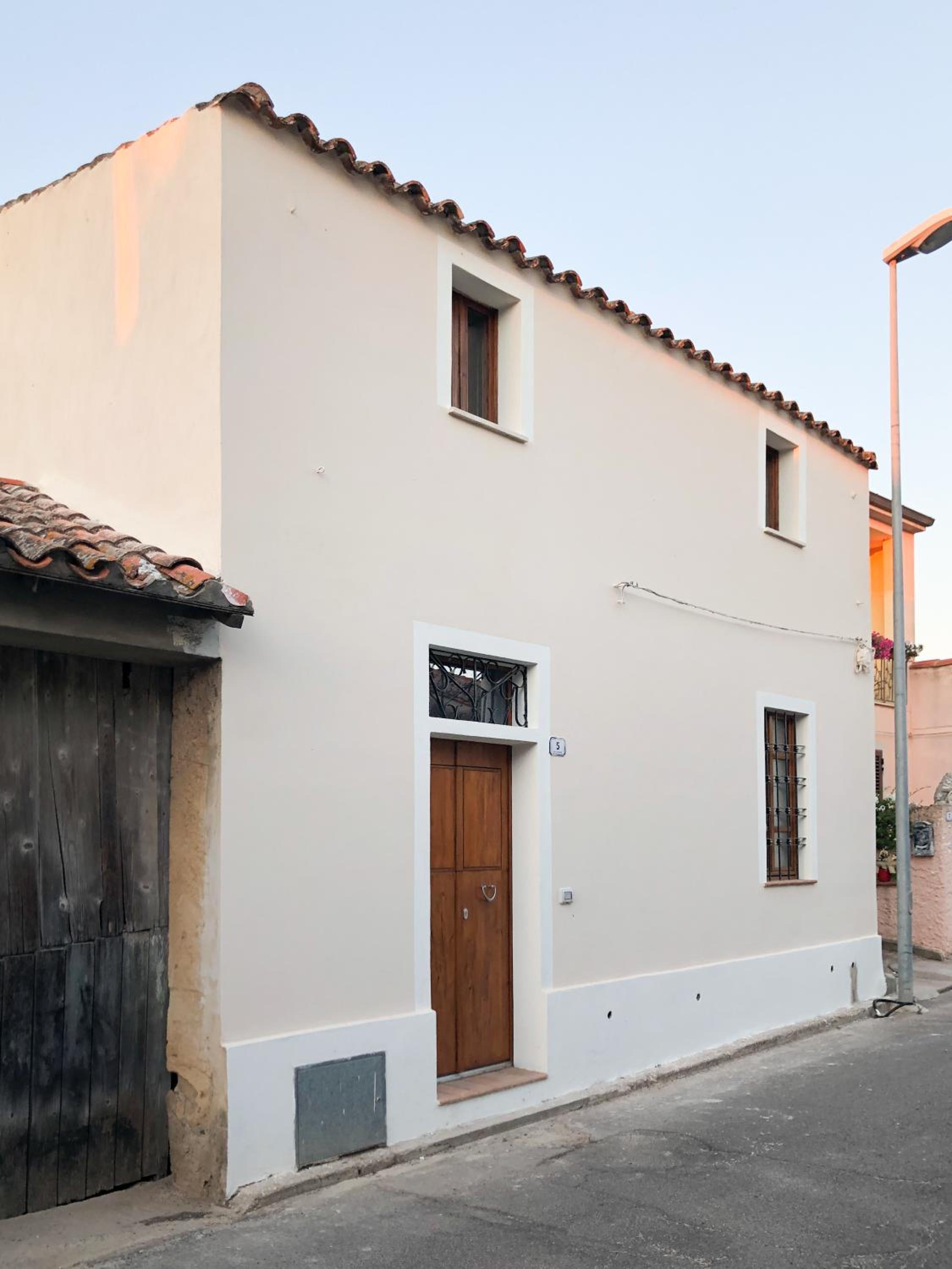 Beni benius - Typical restored house in Nurachi