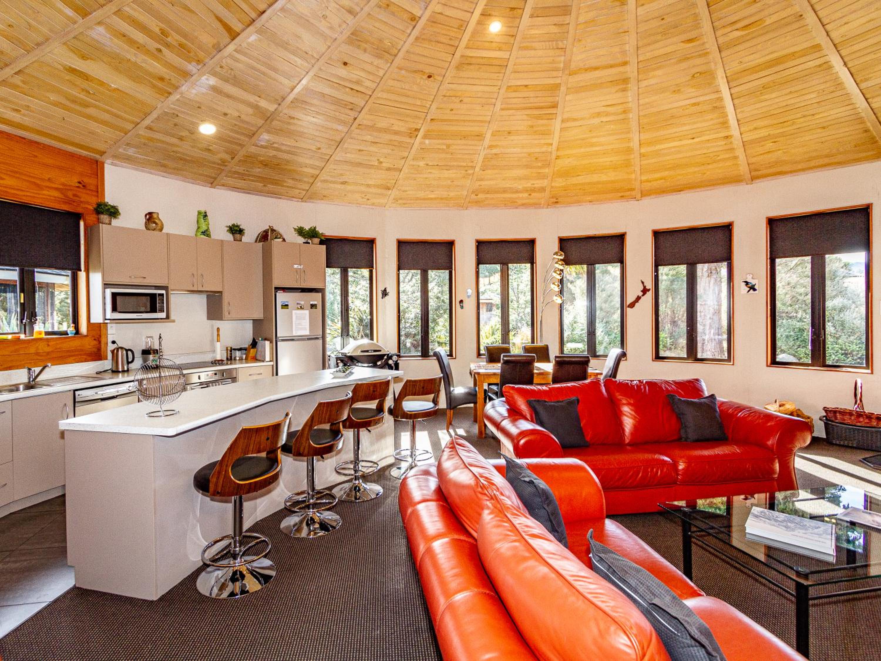 Turoa Yurt - Ohakune Holiday Home view 2