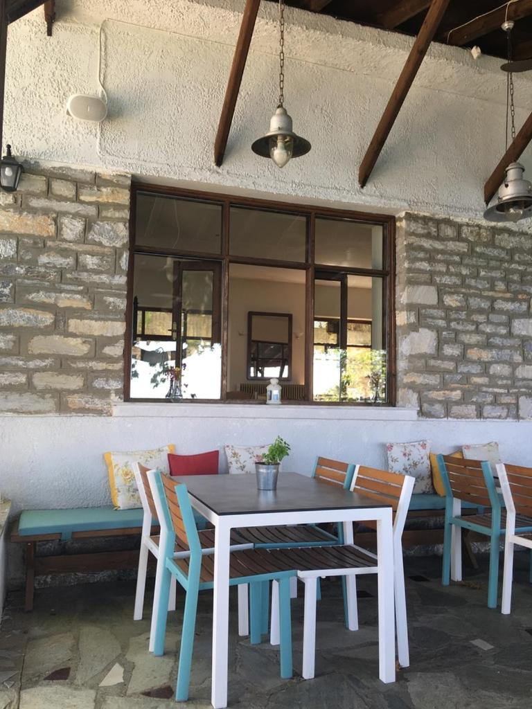 outdoor BBQ area